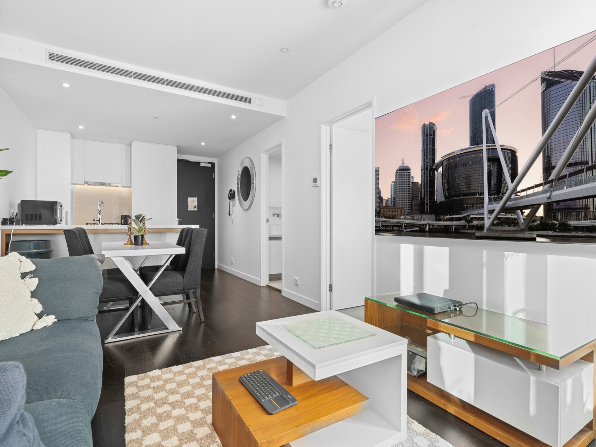 Modern appartement met balkon in Fortitude Valley - foto 12