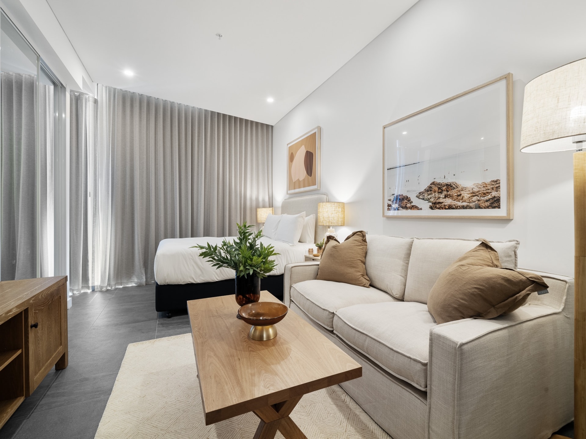 Lichte studio in North Fremantle met zwembad, vlakbij strand - foto 9