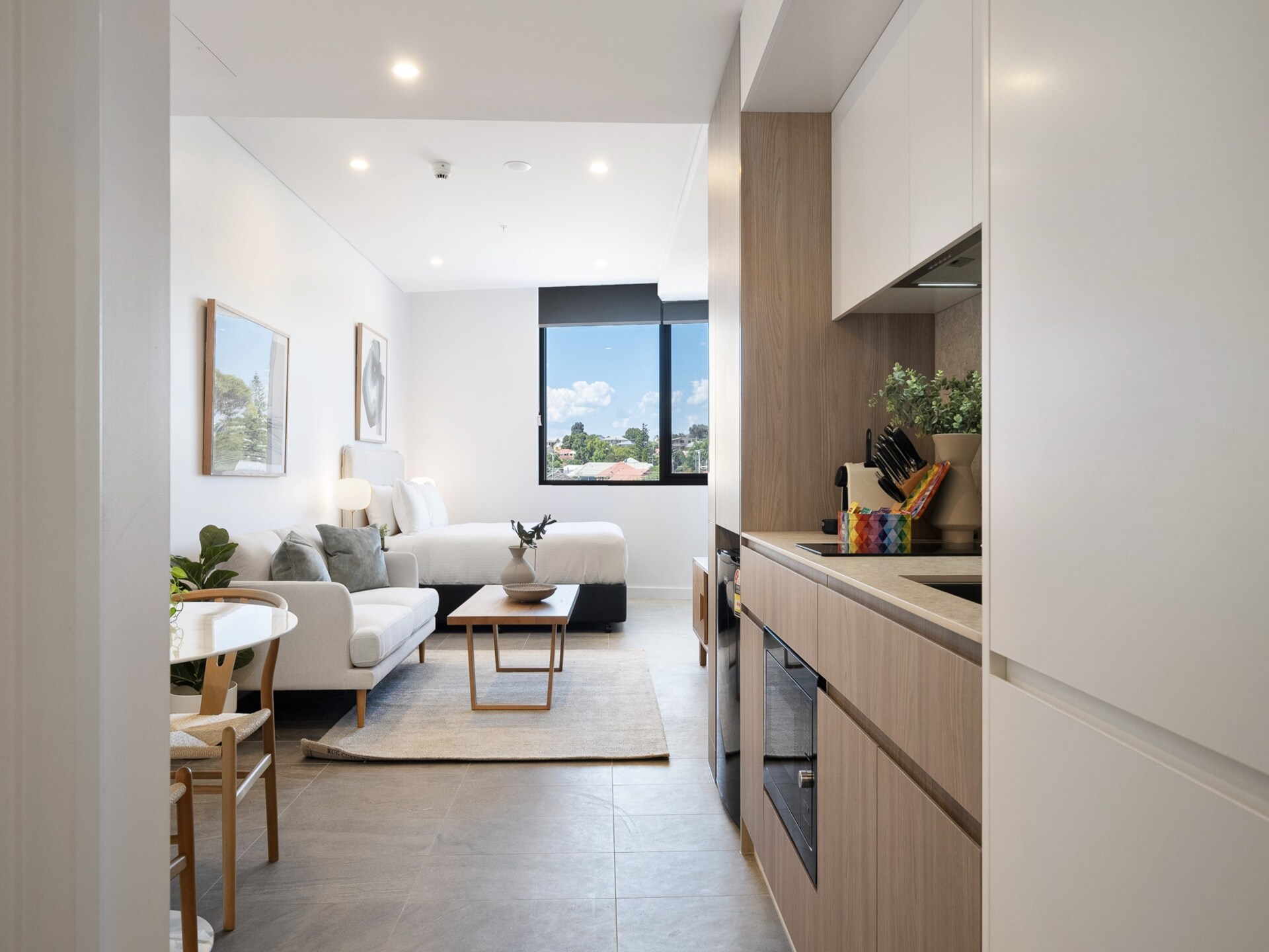 Lichte studio in North Fremantle met dakterras en airco - foto 3