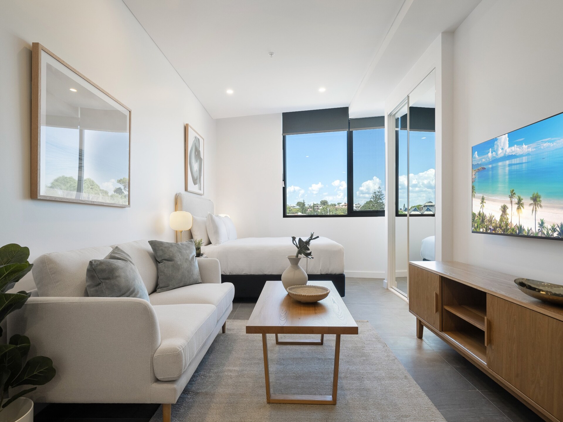 Lichte studio in North Fremantle met dakterras en airco - foto 5