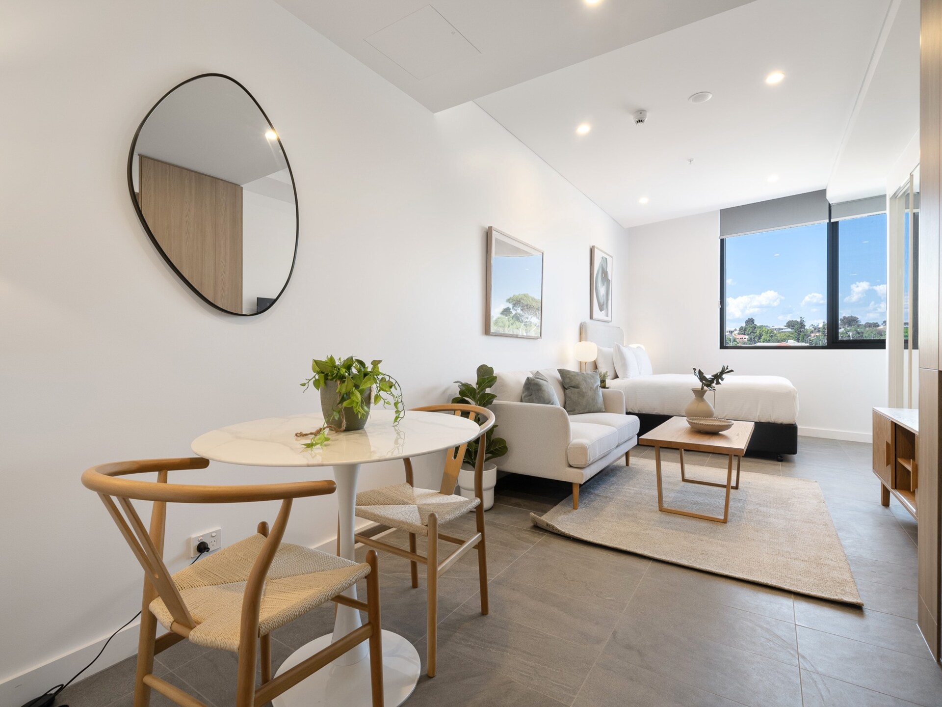 Lichte studio in North Fremantle met dakterras en airco - foto 12