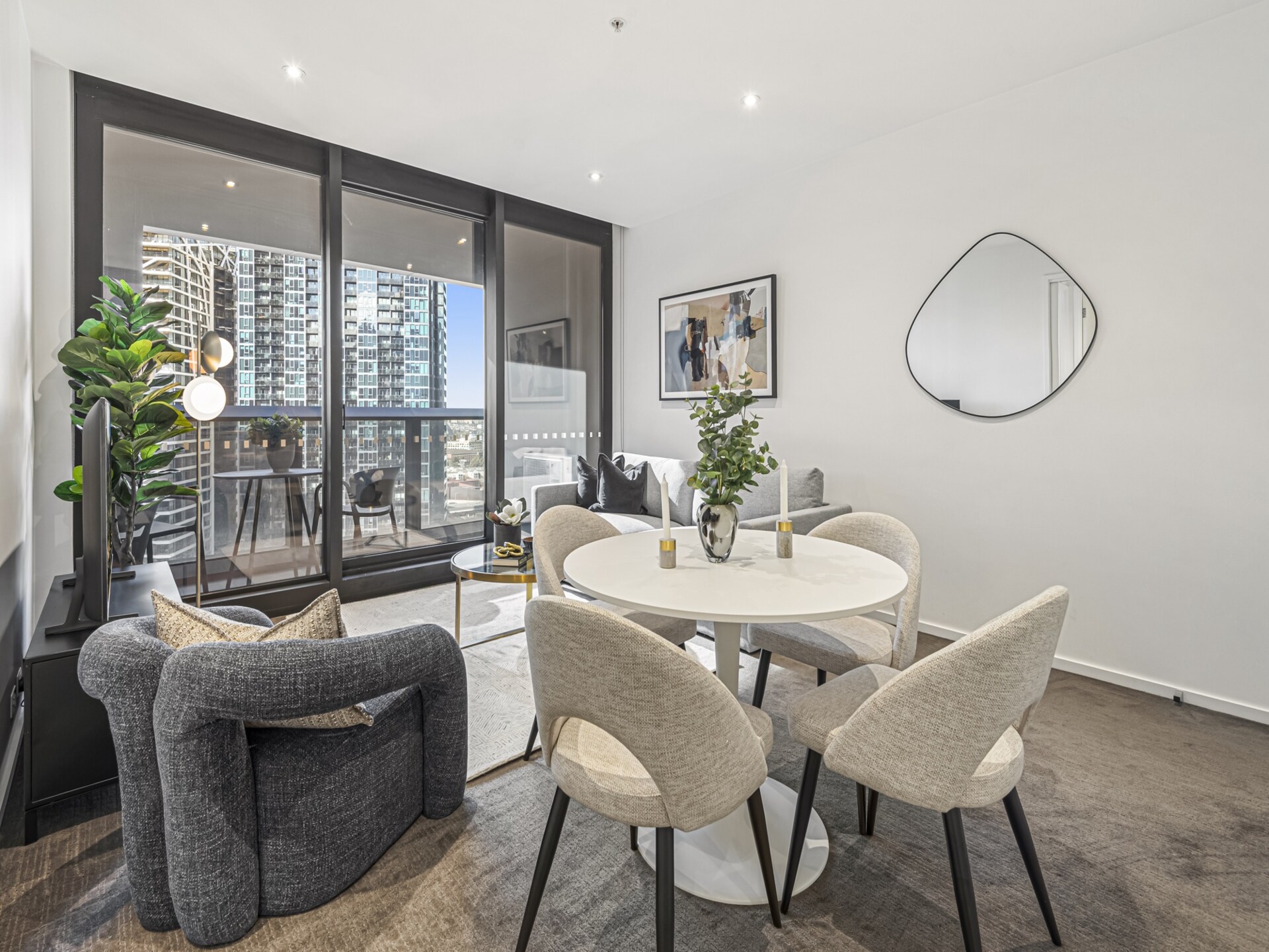 Stijlvol appartement in Southbank met balkon voor 4 personen - foto 6