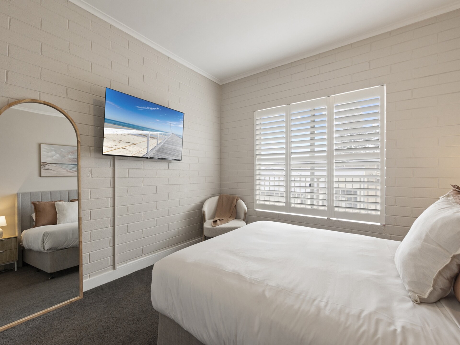 Licht appartement met 2 slaapkamers nabij Largs Bay Beach - foto 3