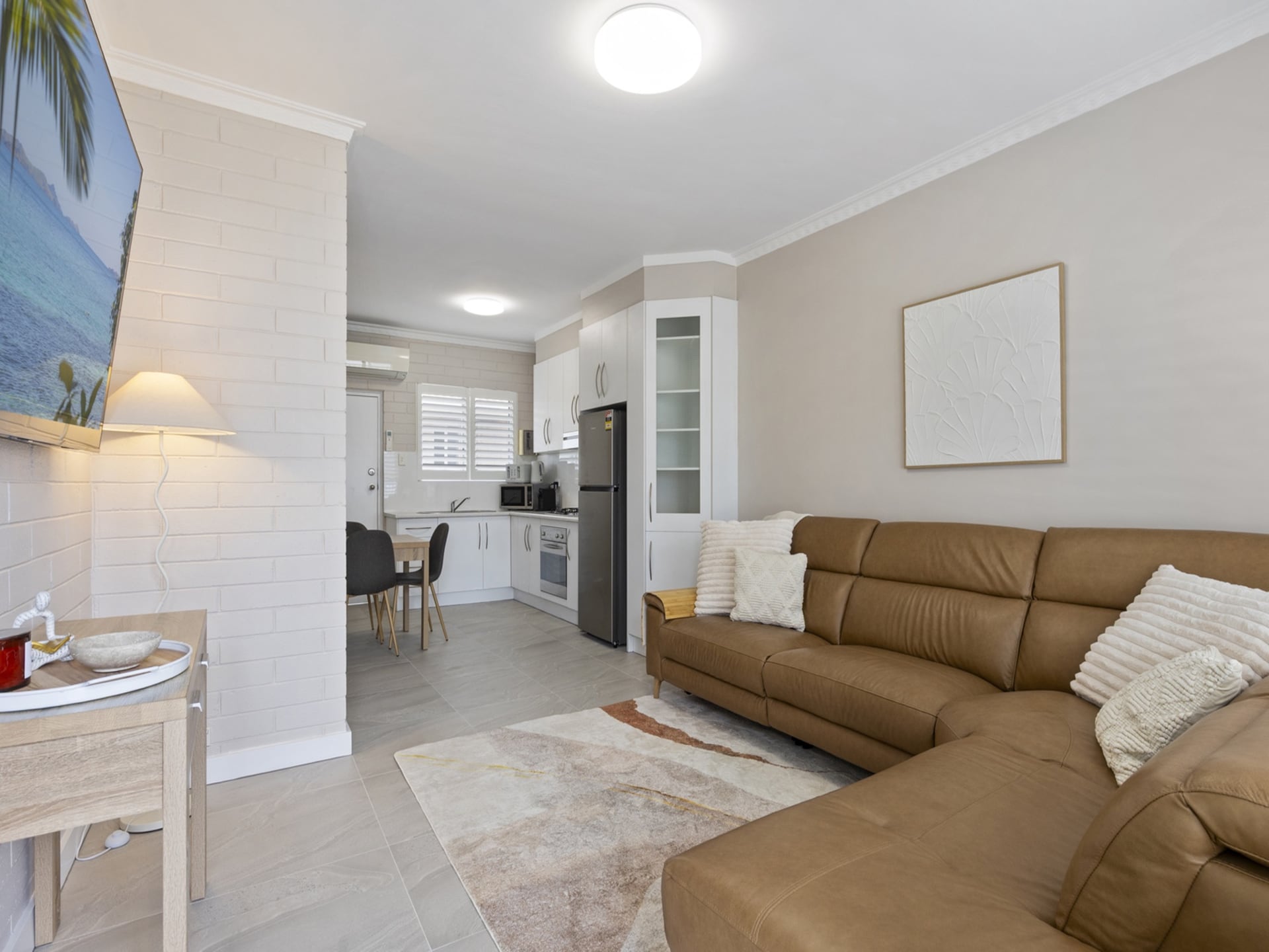 Licht appartement met 2 slaapkamers nabij Largs Bay Beach - foto 6