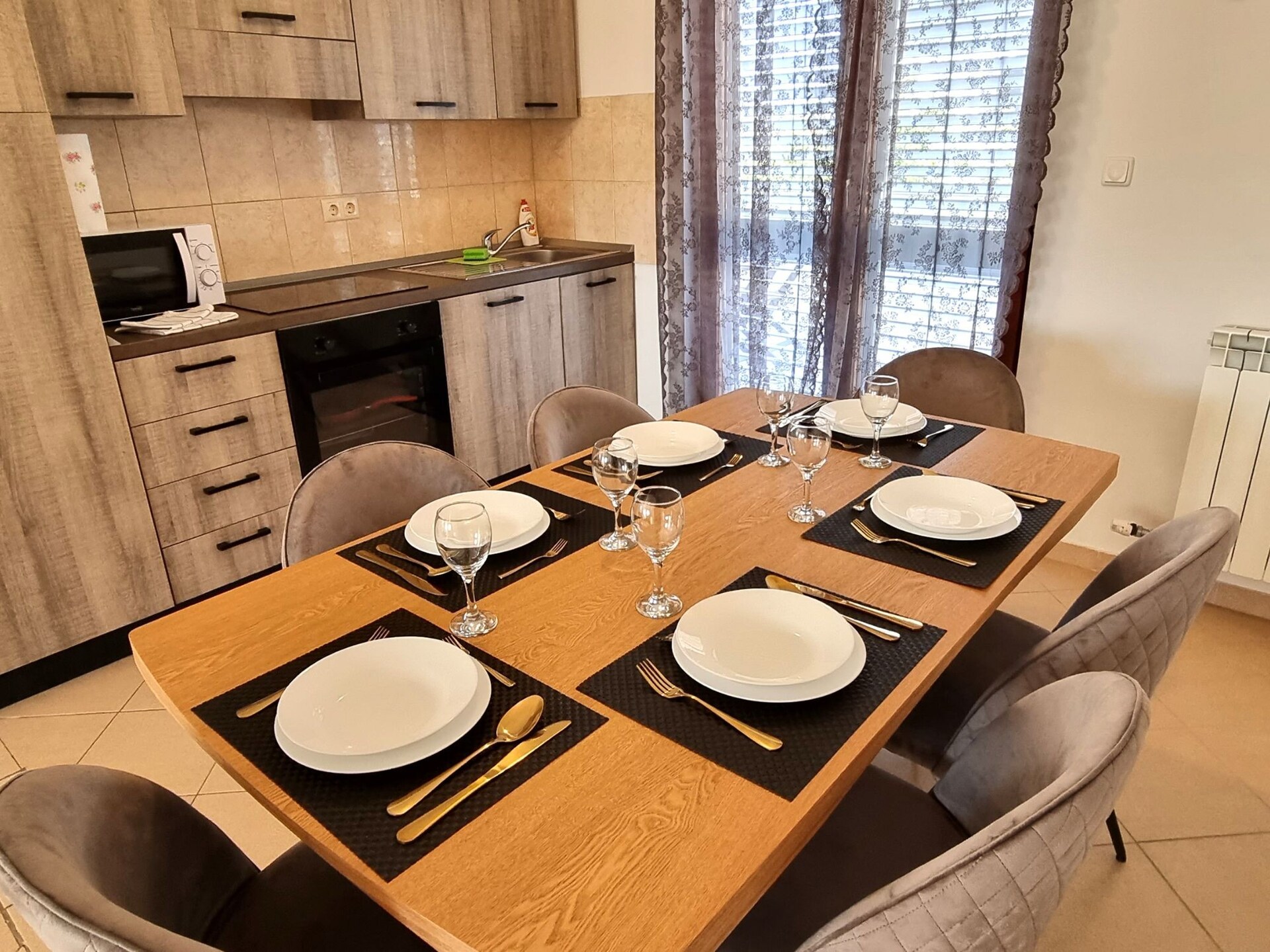 Aan het strand: ruim appartement Villa Casa Mia Sabunike A2 in Privlaka - foto 5