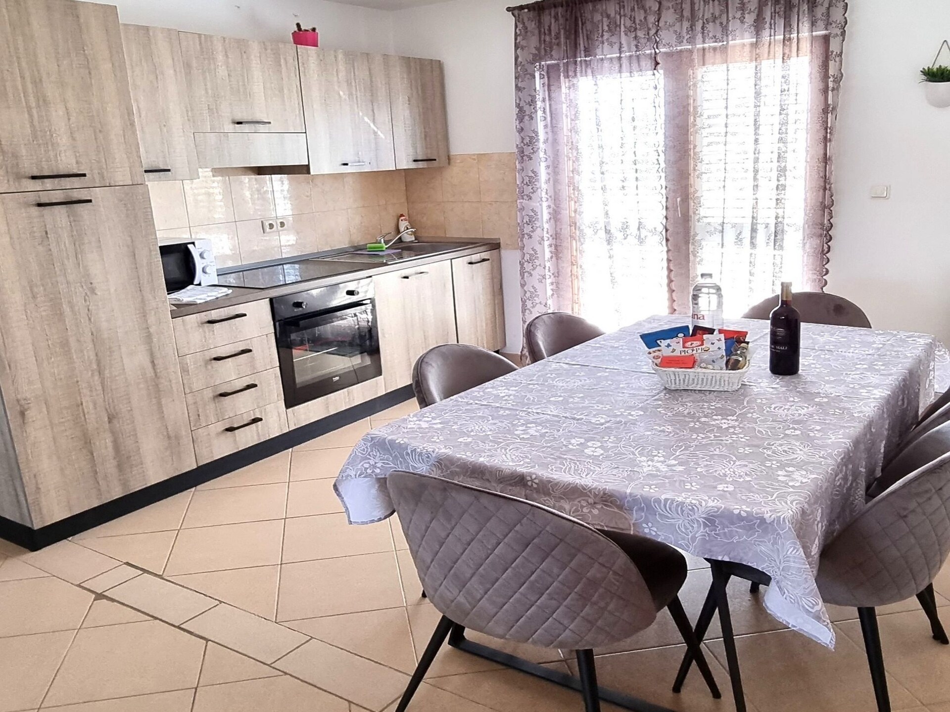 Aan het strand: ruim appartement Villa Casa Mia Sabunike A2 in Privlaka - foto 8
