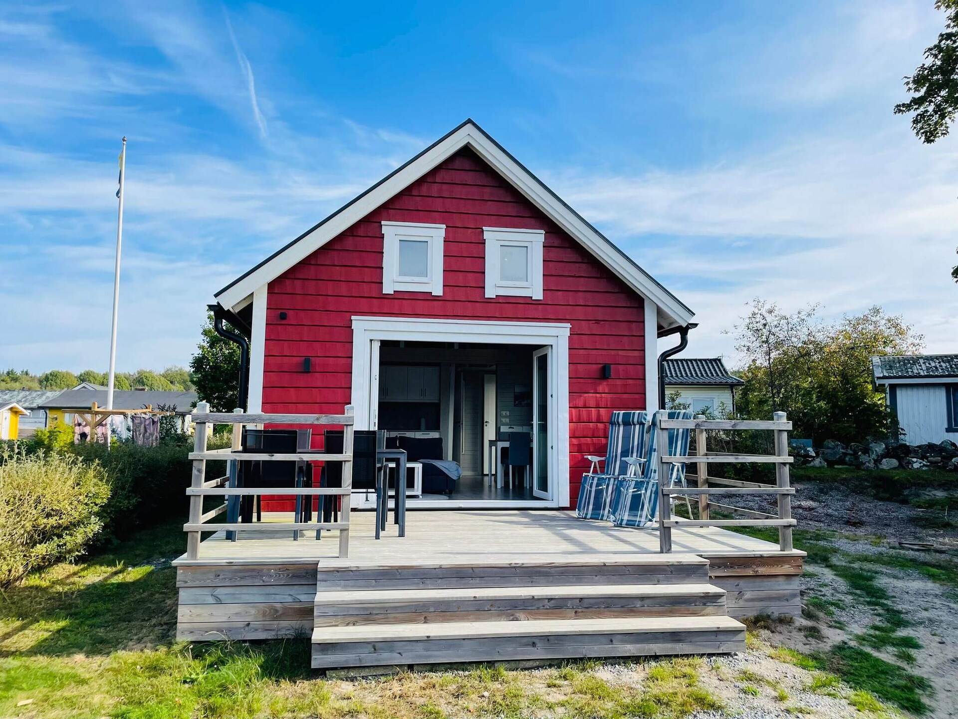 Vrijstaand vakantiehuis met zeezicht op 150 meter van het strand in Sölvesborg - foto 18