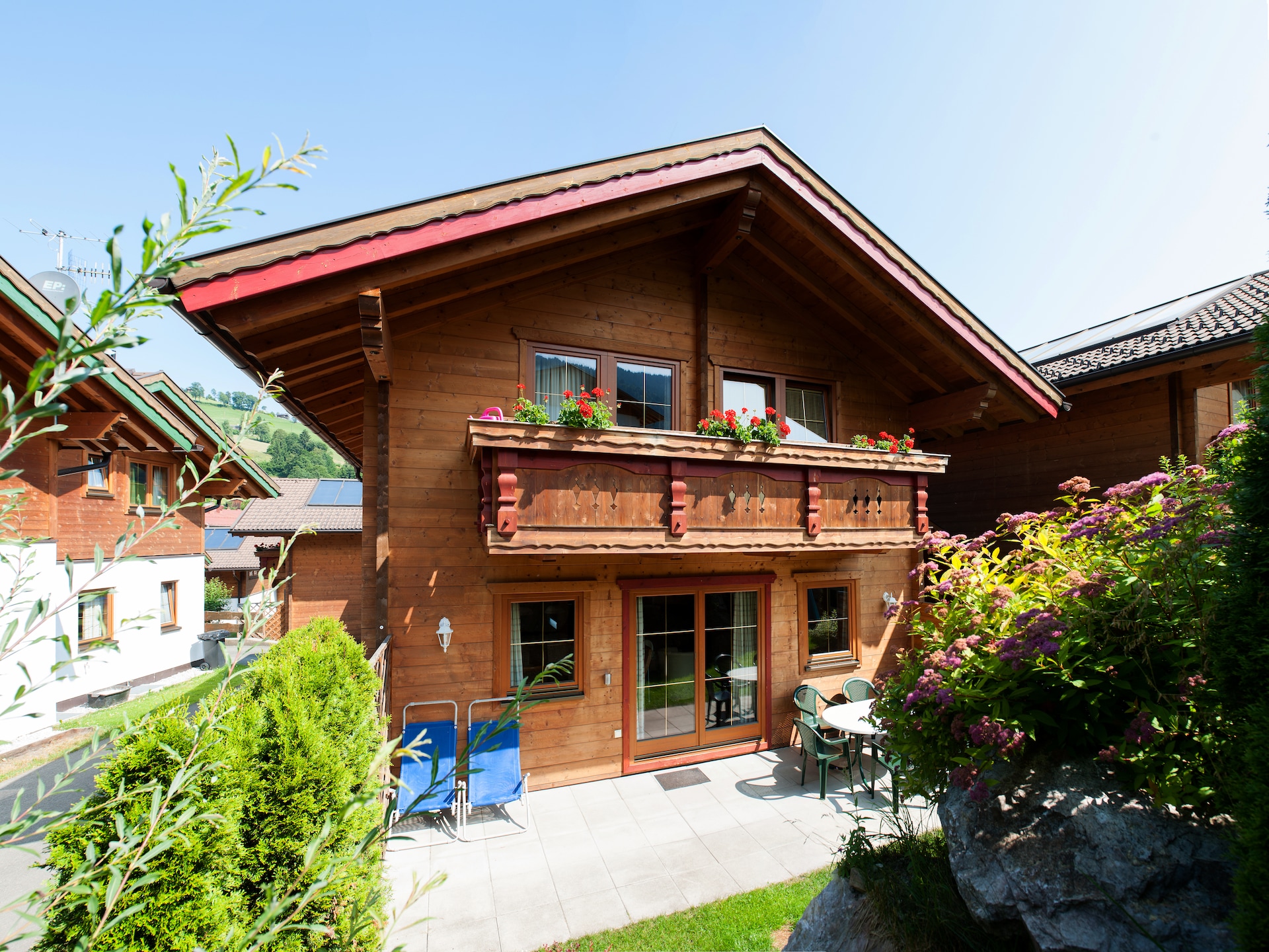 Ruim chalet in Wildschönau met sauna, direct aan de piste - foto 1