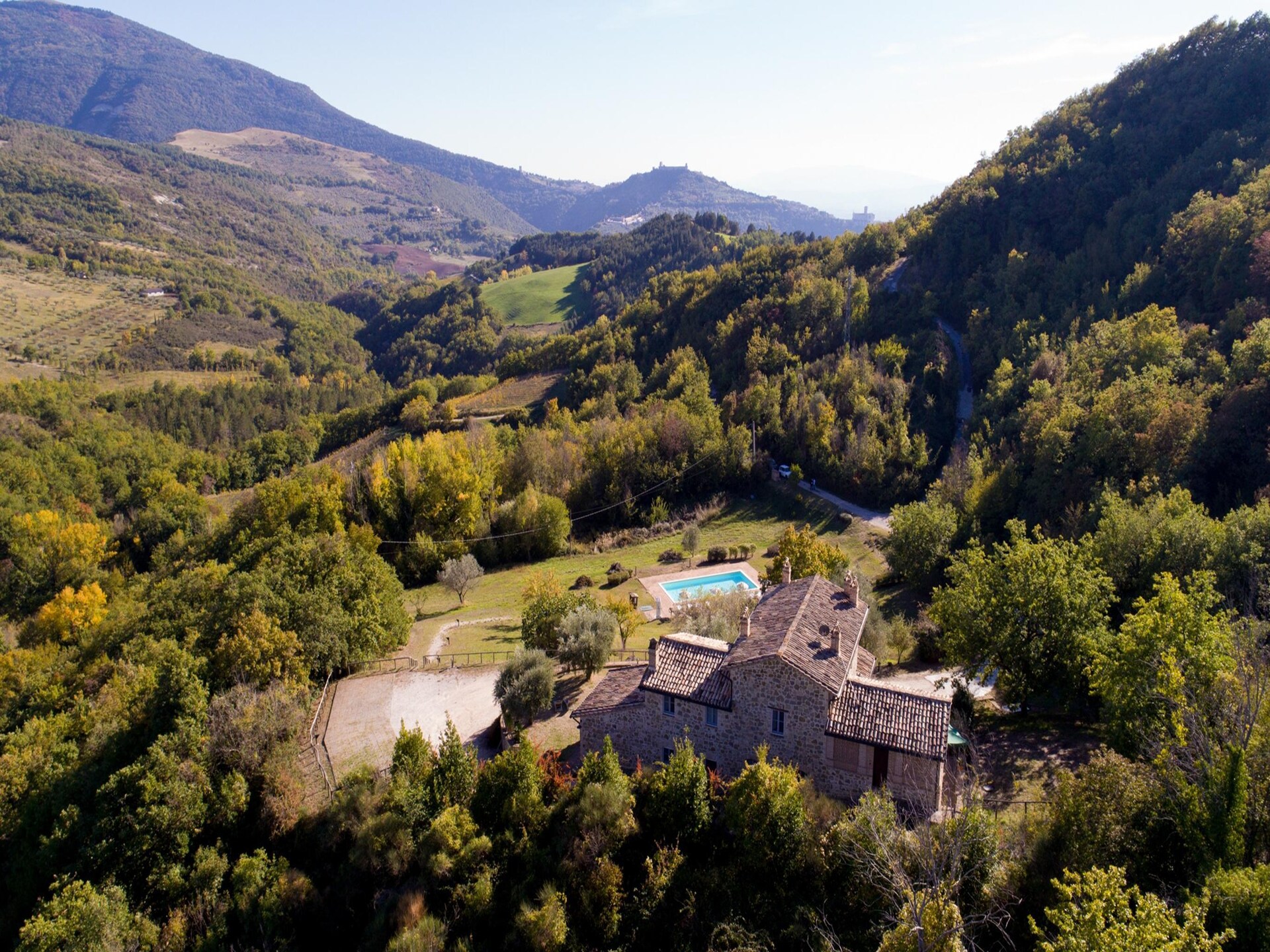 Licht studio-appartement Luna met uitzicht op Assisi - foto 13