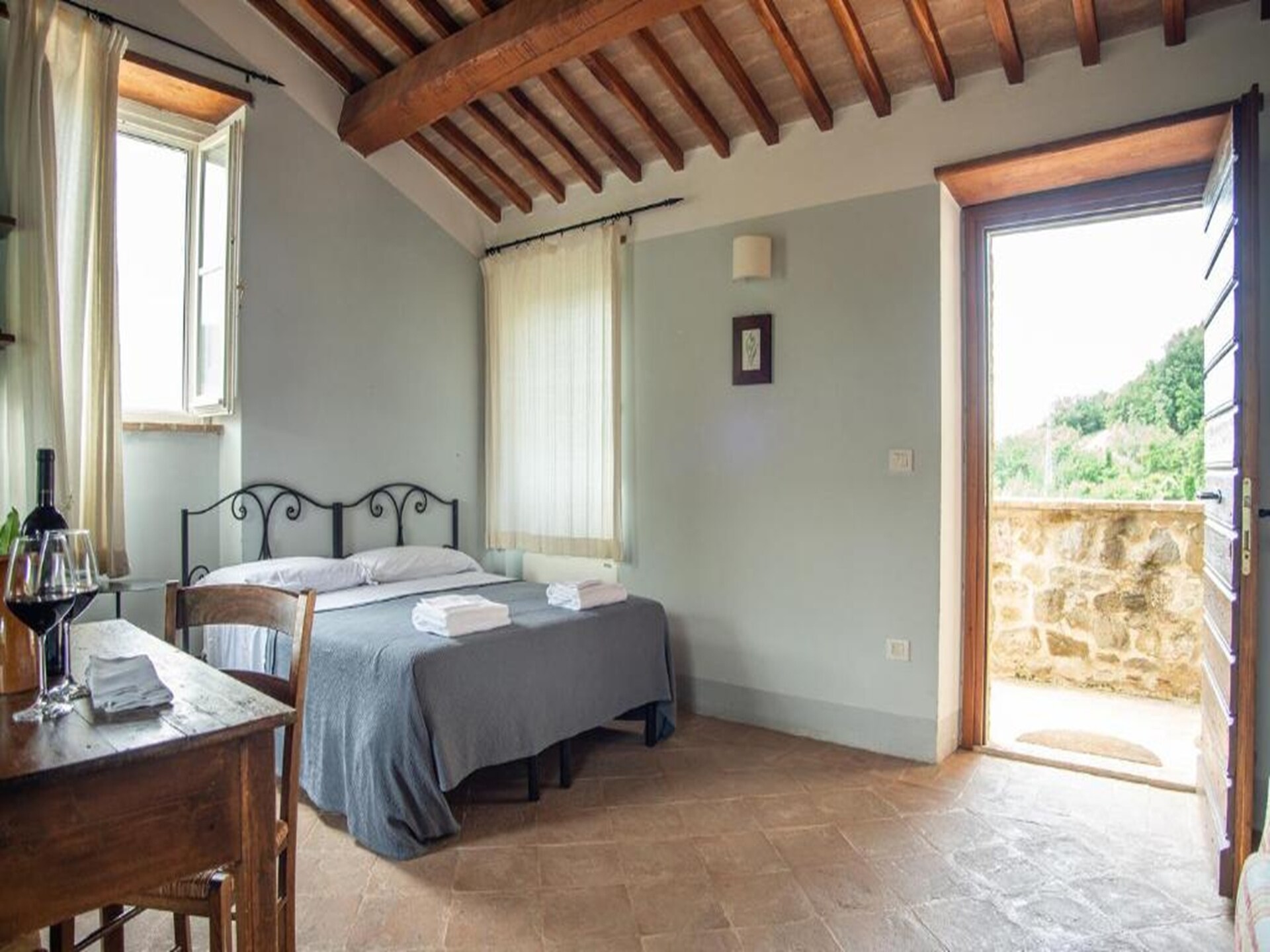 Licht studio-appartement Luna met uitzicht op Assisi - foto 23