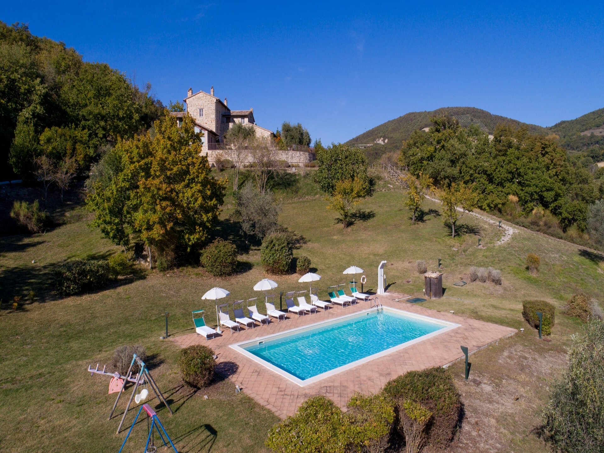 Ruim appartement Fuoco in Assisi met panoramisch terras - foto 30