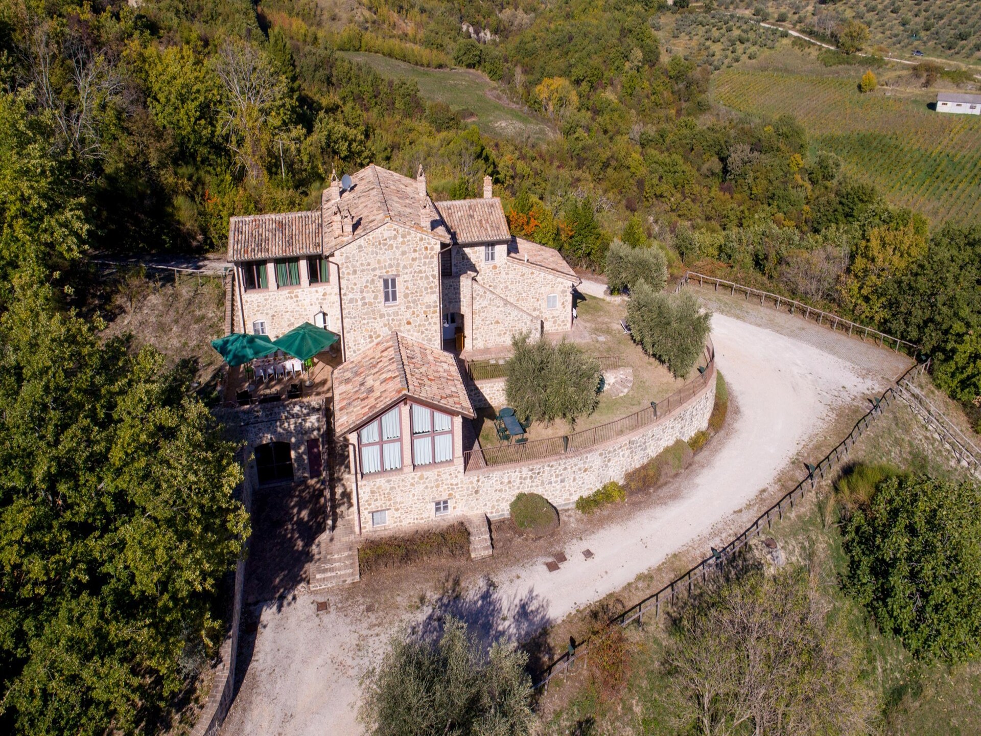 Ruim appartement Fuoco in Assisi met panoramisch terras - foto 6