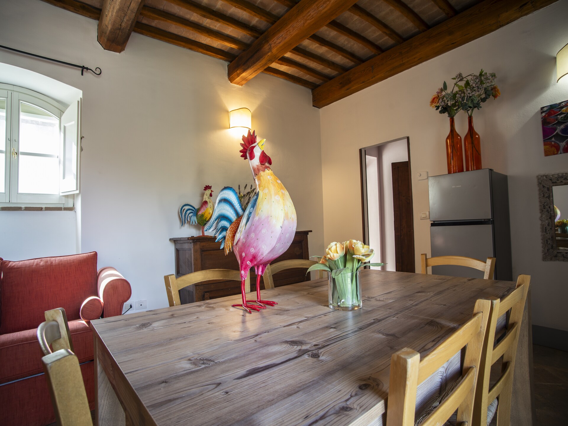 Ruim appartement Fuoco in Assisi met panoramisch terras - foto 11