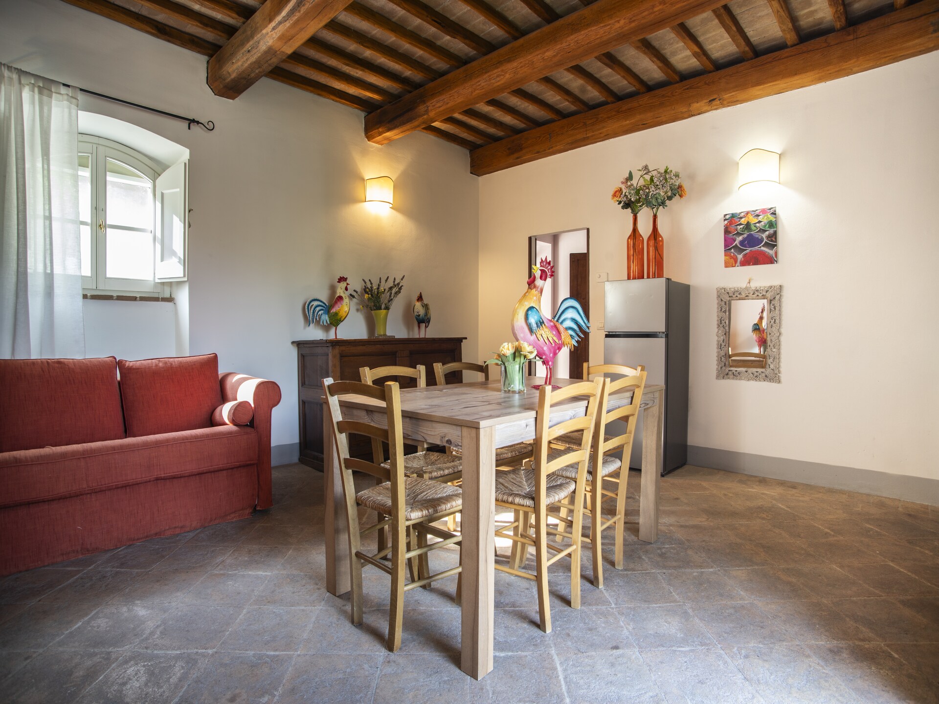 Ruim appartement Fuoco in Assisi met panoramisch terras - foto 12