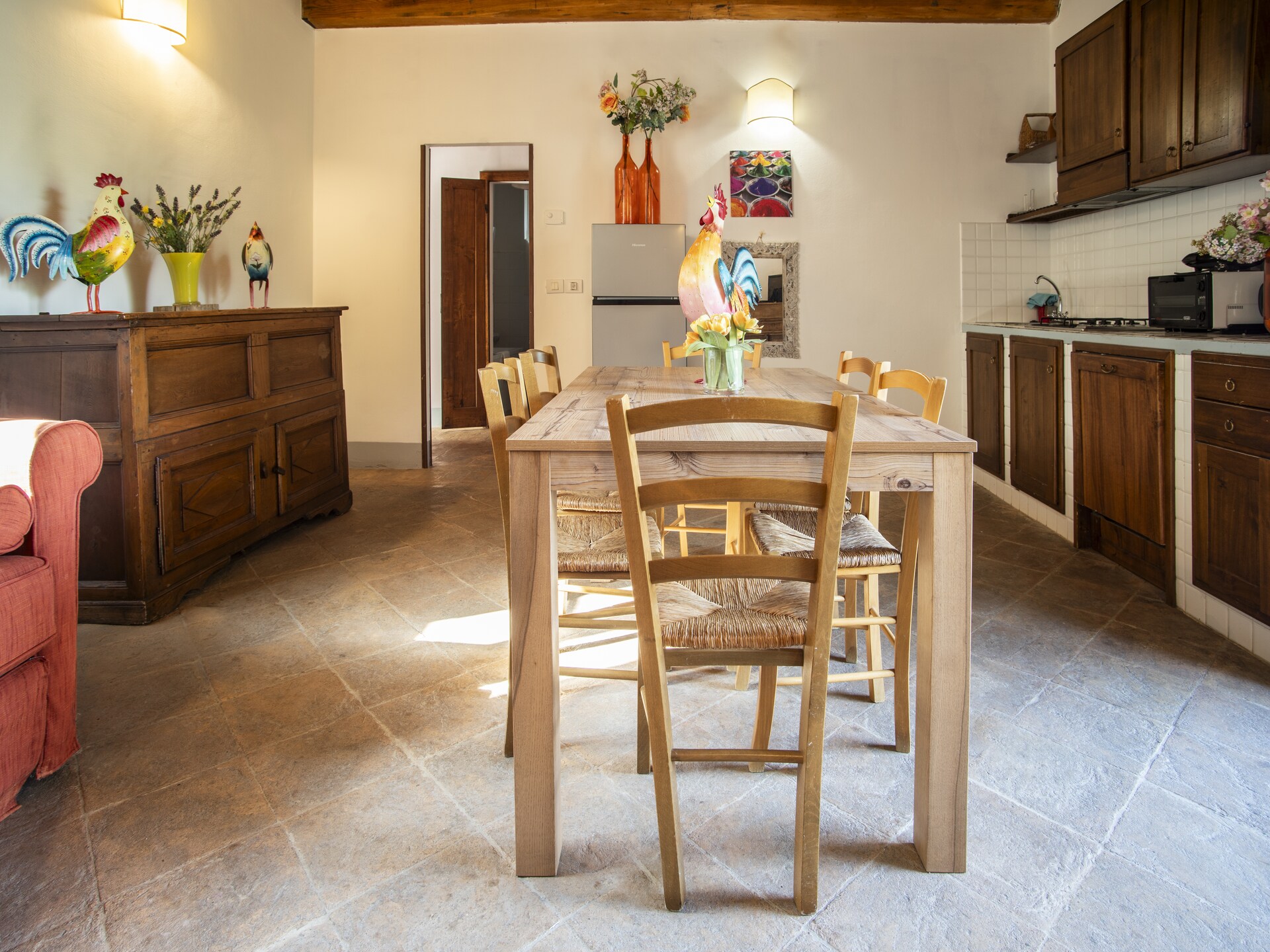 Ruim appartement Fuoco in Assisi met panoramisch terras - foto 4