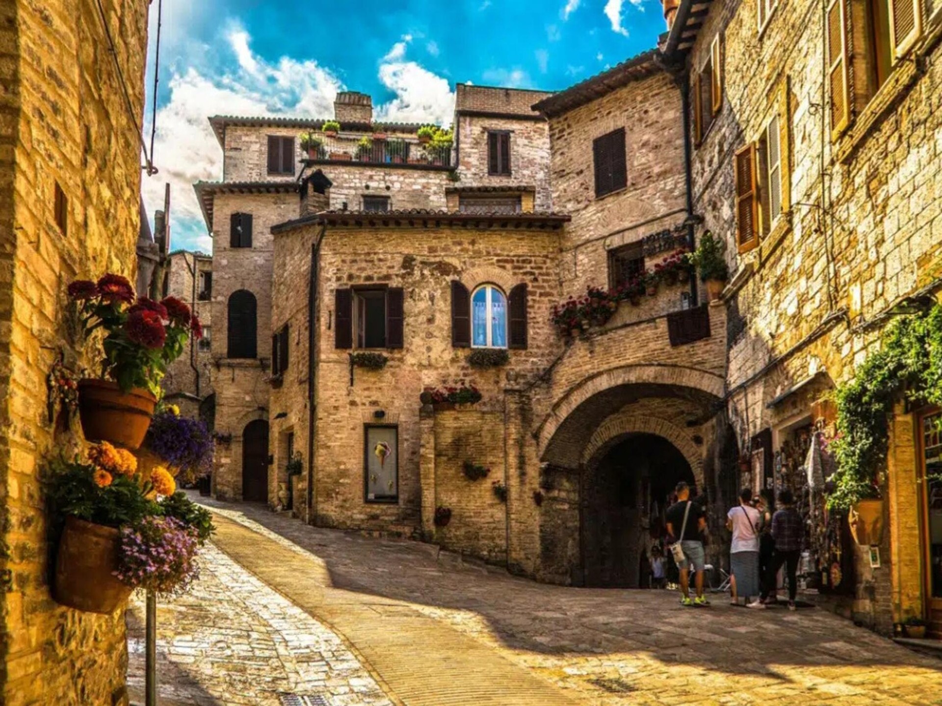 Ruim appartement Fuoco in Assisi met panoramisch terras - foto 40