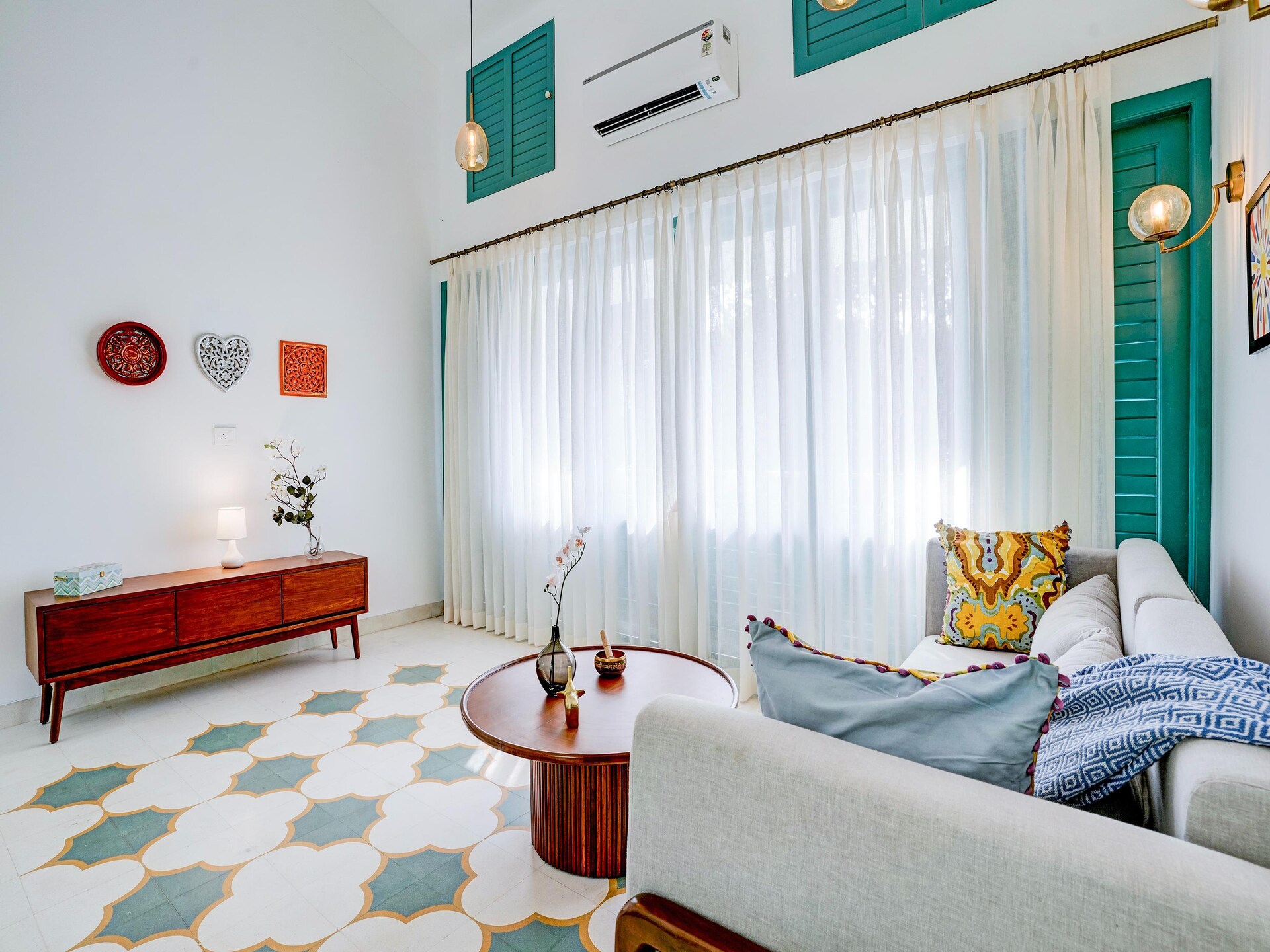 Havana Villa: 3-slaapkamer vakantiehuis met privézwembad in Siolim, Goa - foto 36