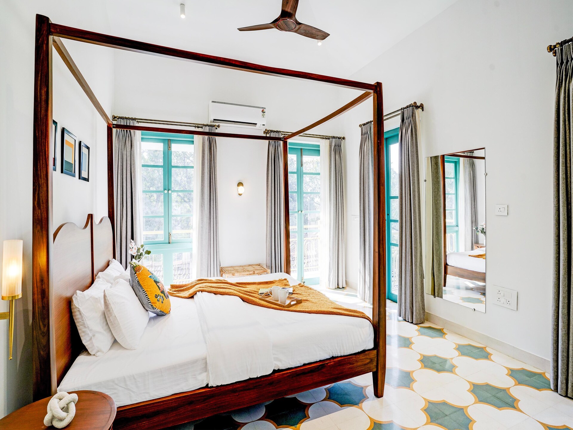 Havana Villa: 3-slaapkamer vakantiehuis met privézwembad in Siolim, Goa - foto 15