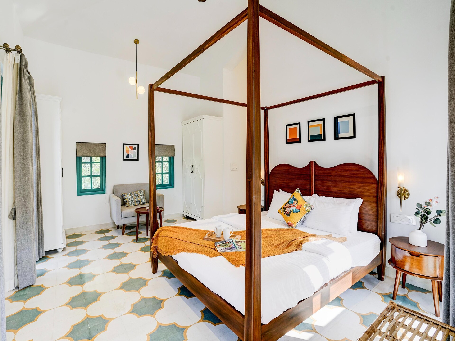 Havana Villa: 3-slaapkamer vakantiehuis met privézwembad in Siolim, Goa - foto 3