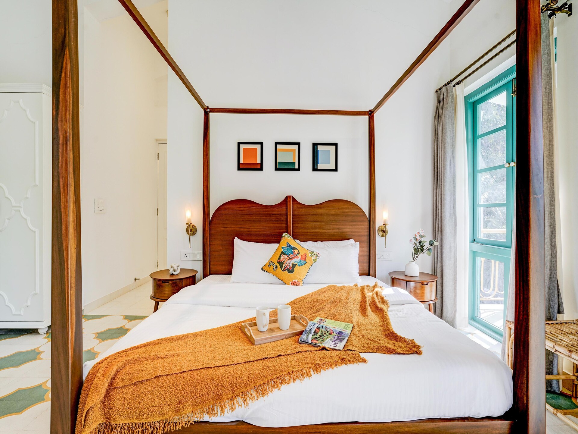 Havana Villa: 3-slaapkamer vakantiehuis met privézwembad in Siolim, Goa - foto 14