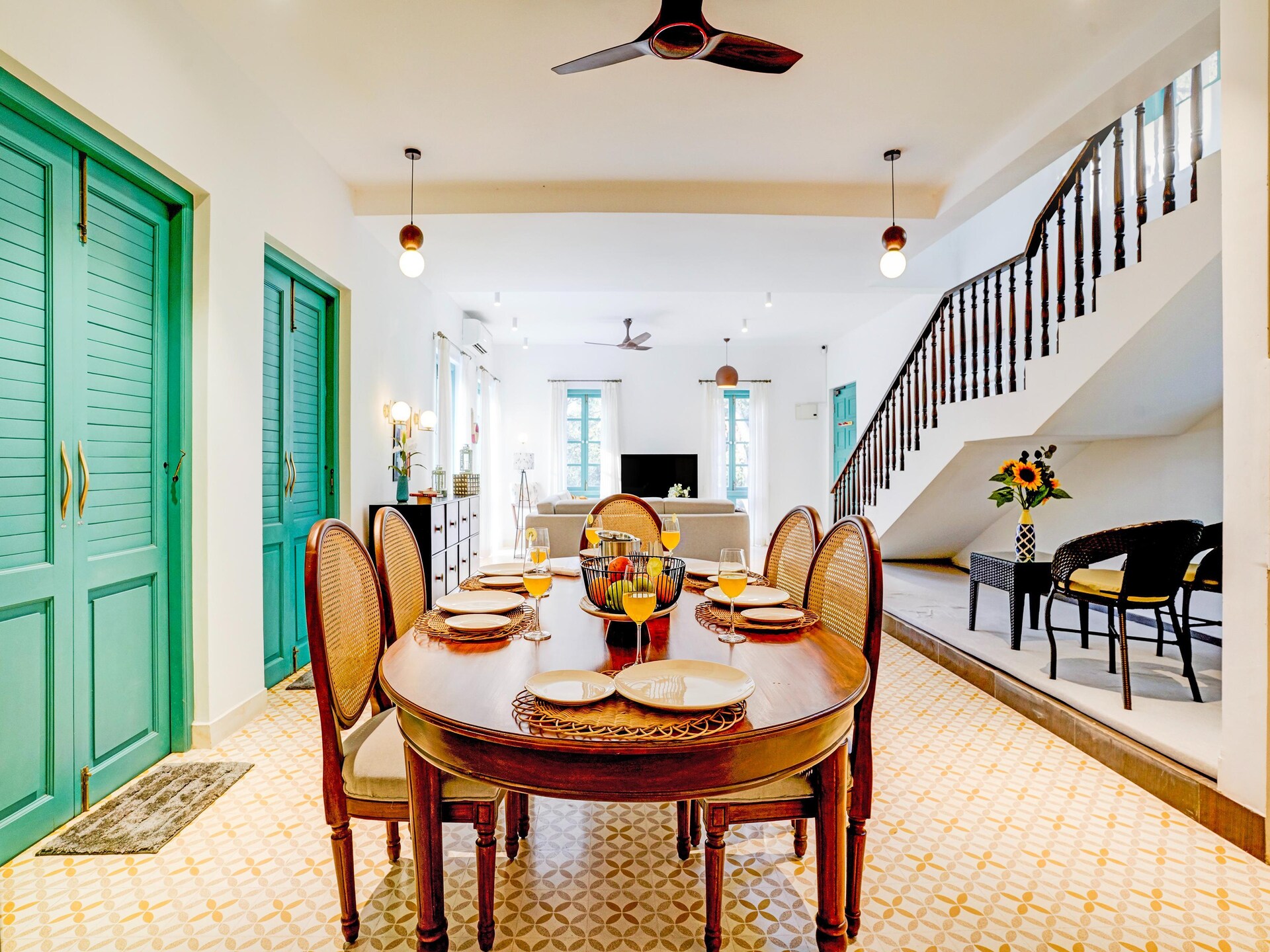 Havana Villa: 3-slaapkamer vakantiehuis met privézwembad in Siolim, Goa - foto 24