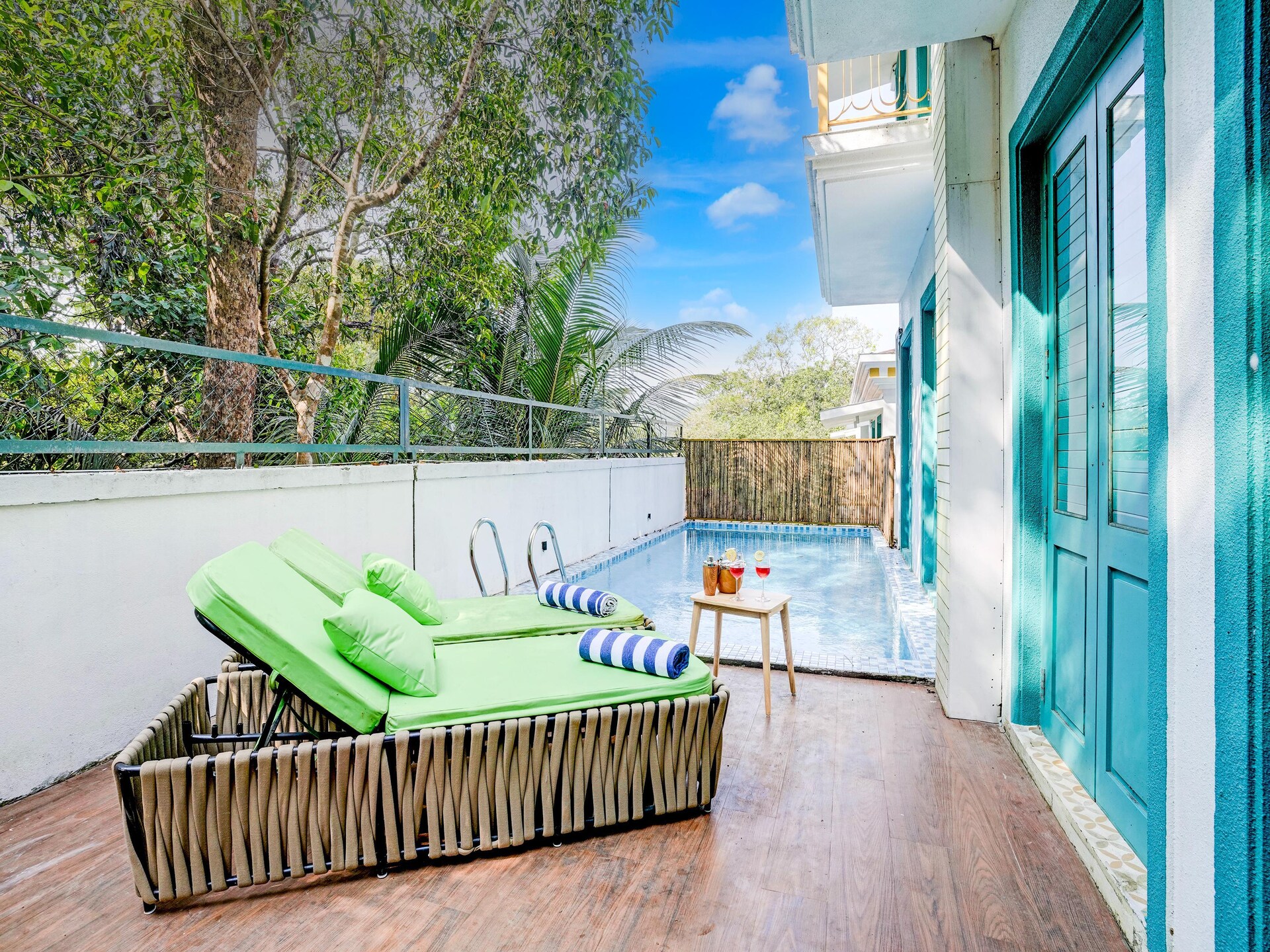 Havana Villa: 3-slaapkamer vakantiehuis met privézwembad in Siolim, Goa - foto 27