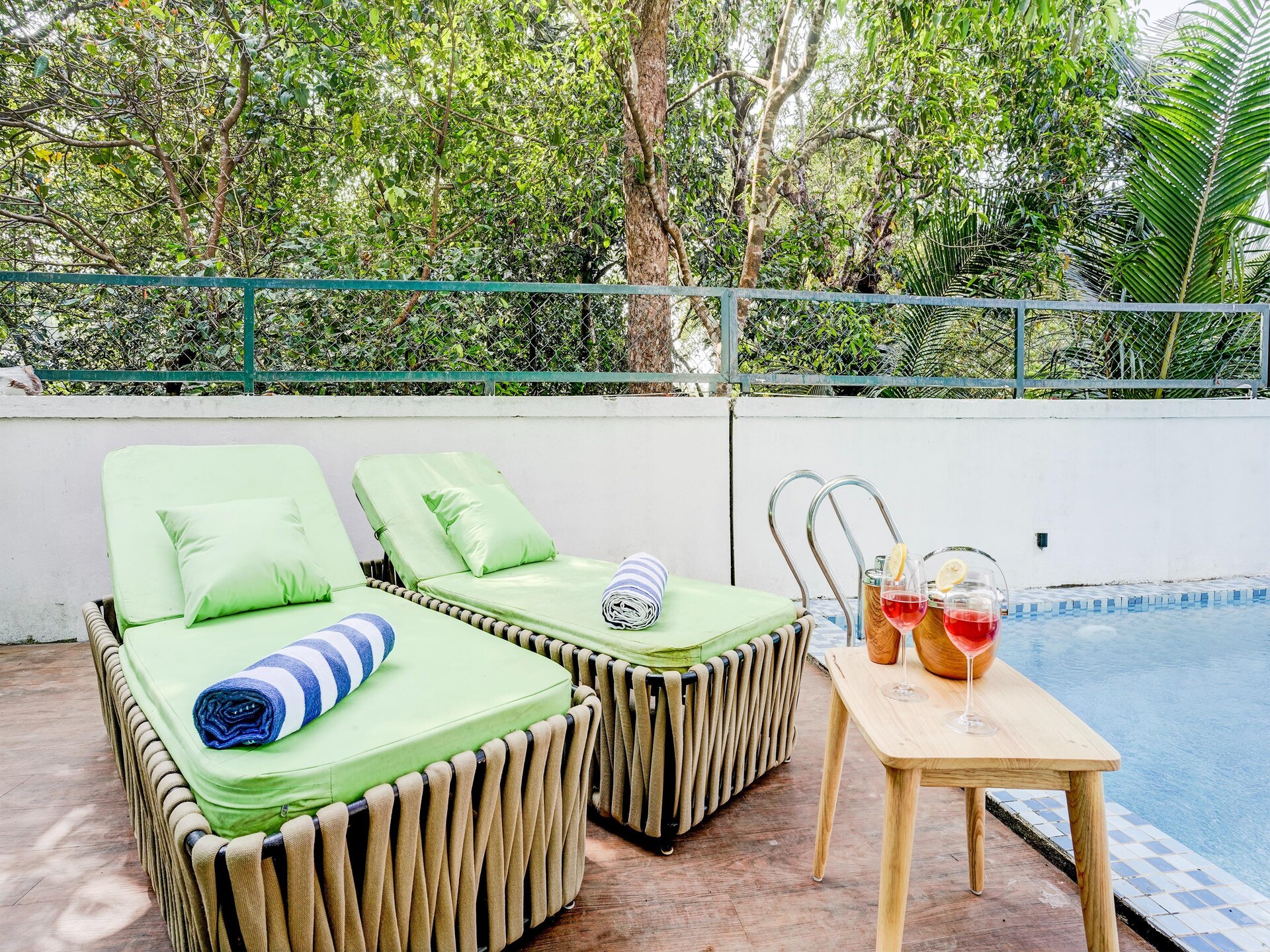 Havana Villa: 3-slaapkamer vakantiehuis met privézwembad in Siolim, Goa - foto 28