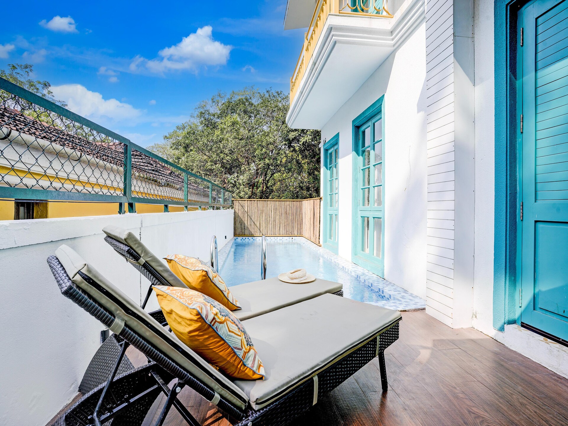 Havana Villa: 3-slaapkamer vakantiehuis met privézwembad in Siolim, Goa - foto 31