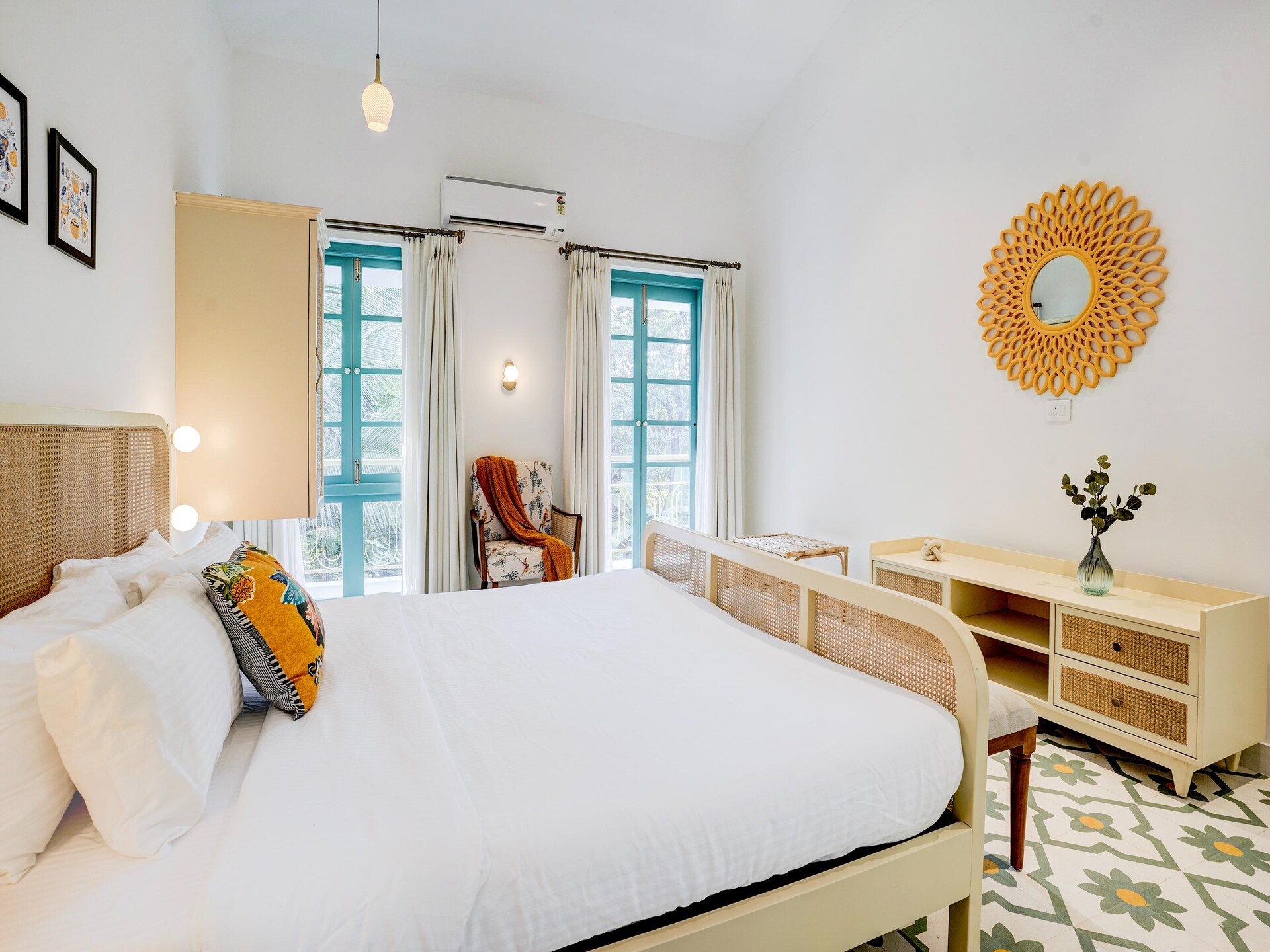 Havana Villa: 3-slaapkamer vakantiehuis met privézwembad in Siolim, Goa - foto 32