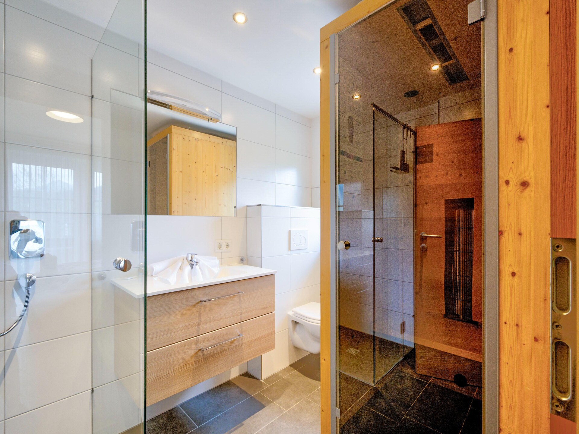 Luxe 6-persoons appartement met sauna direct aan de piste in Niederau - foto 23