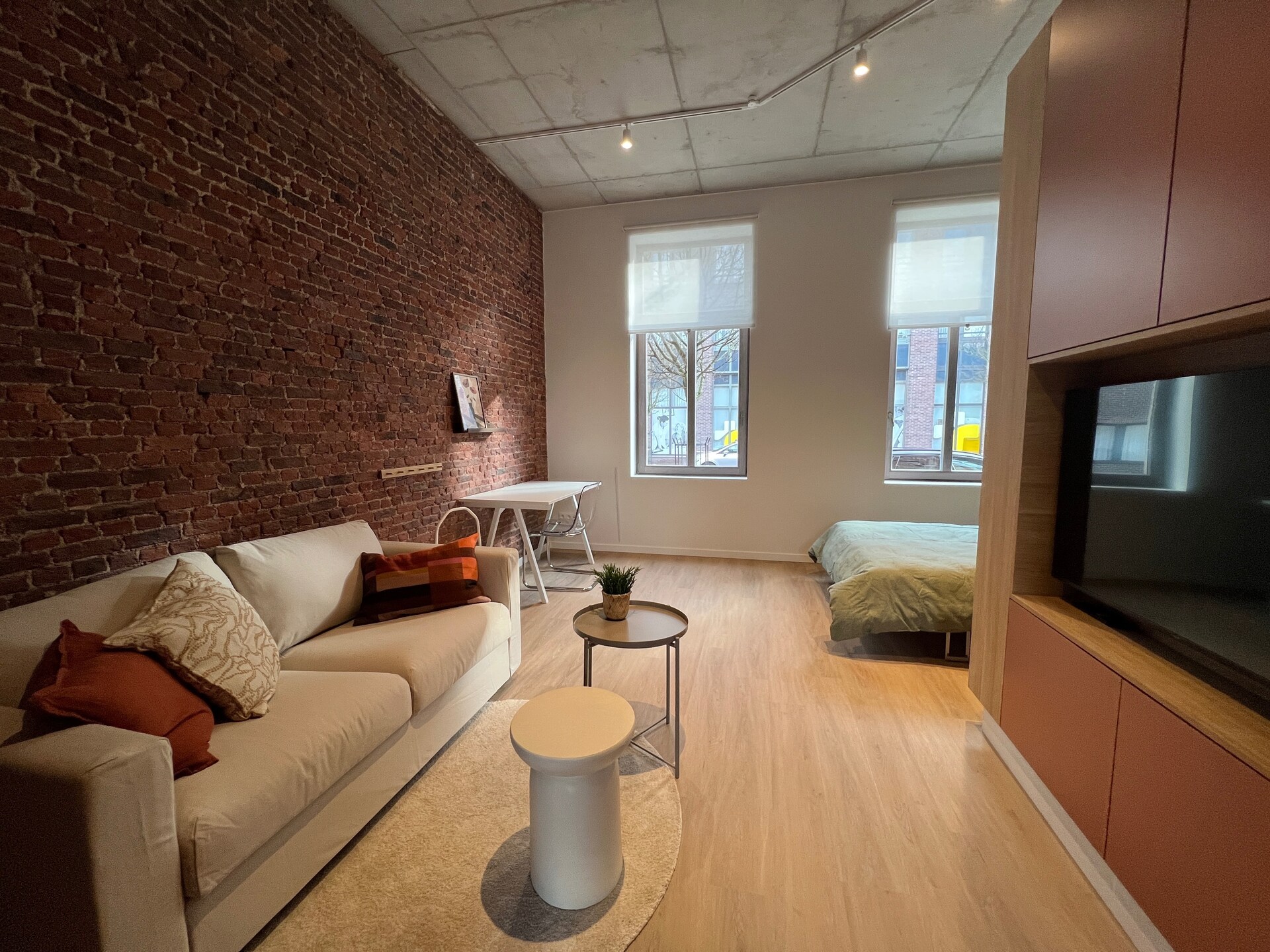 Stijlvolle studio in gerenoveerde kazerne, hartje Bree - foto 4
