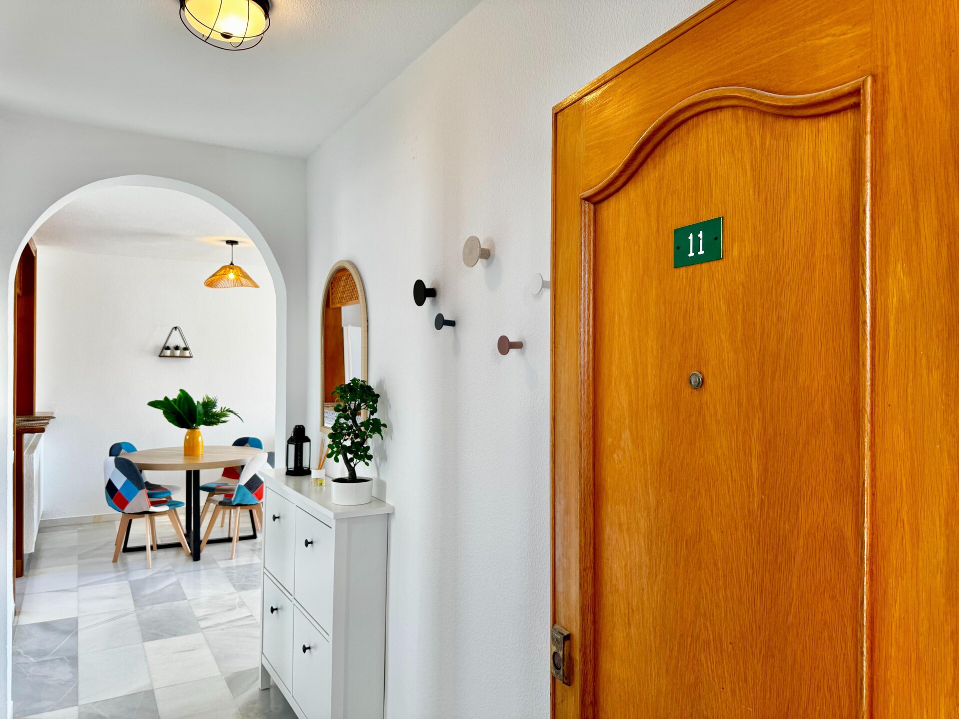 Stijlvol appartement aan golfbaan, 470m van Playa Serena - foto 9