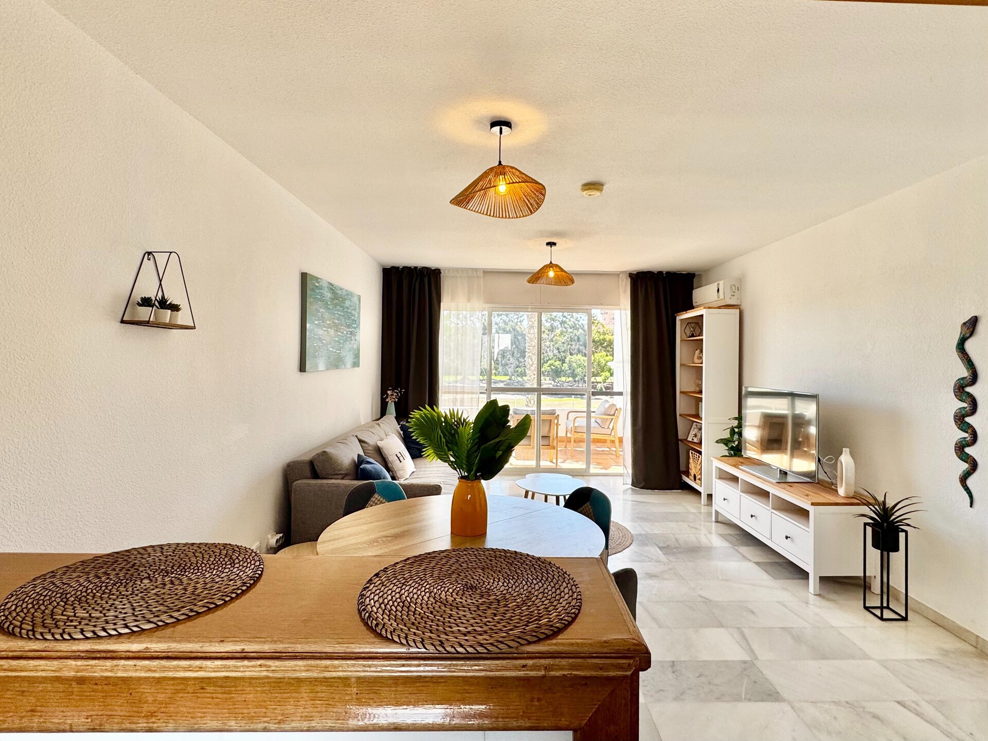 Stijlvol appartement aan golfbaan, 470m van Playa Serena - foto 13