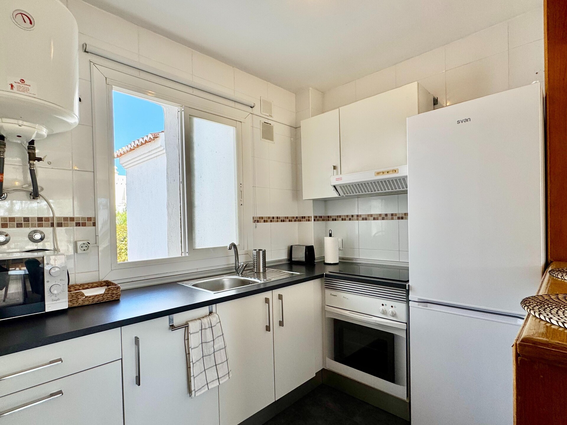 Stijlvol appartement aan golfbaan, 470m van Playa Serena - foto 12