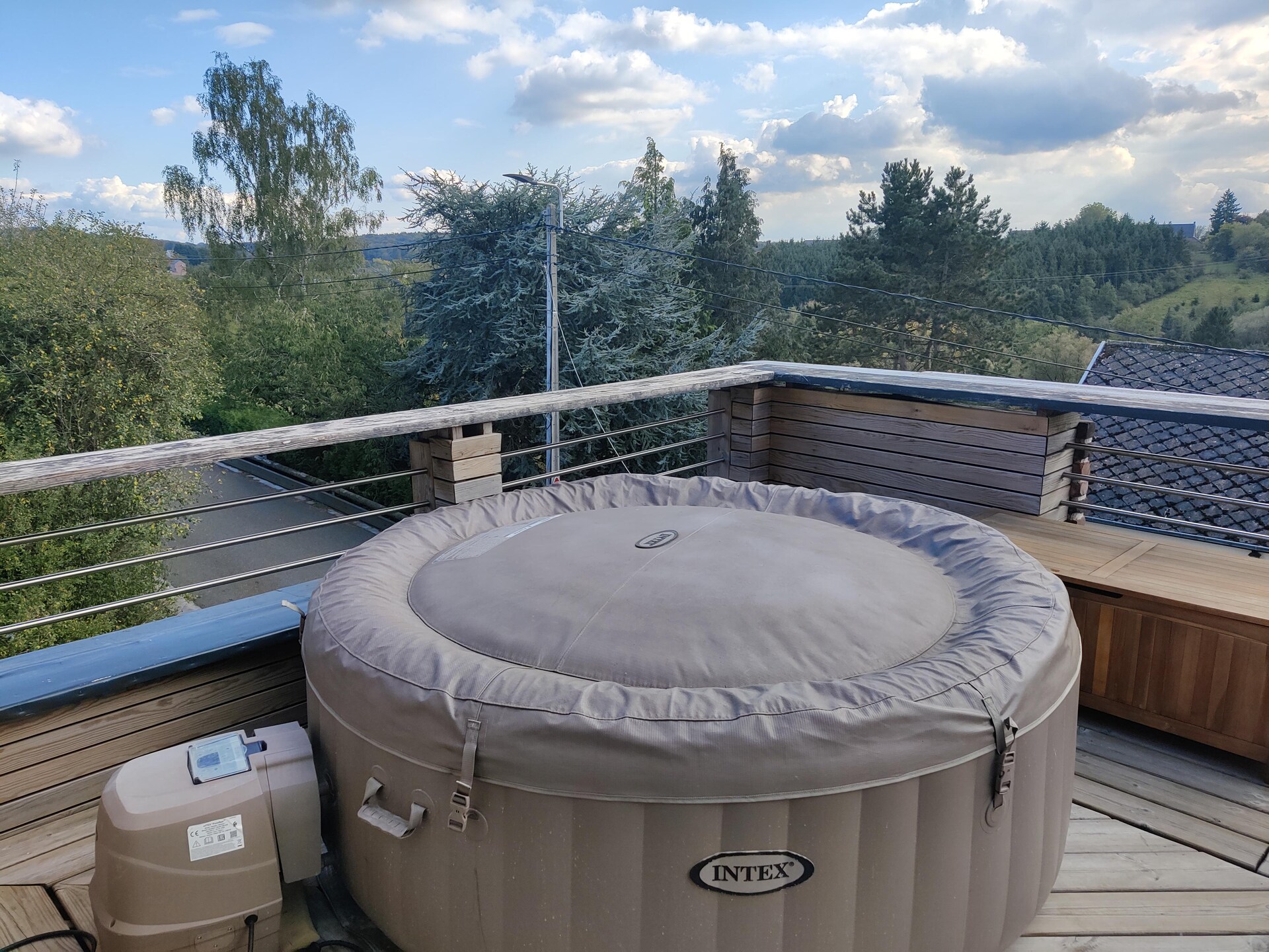 Elegant appartement met panoramisch uitzicht en jacuzzi nabij de Lacs de l'Eau d'Heure - foto 26