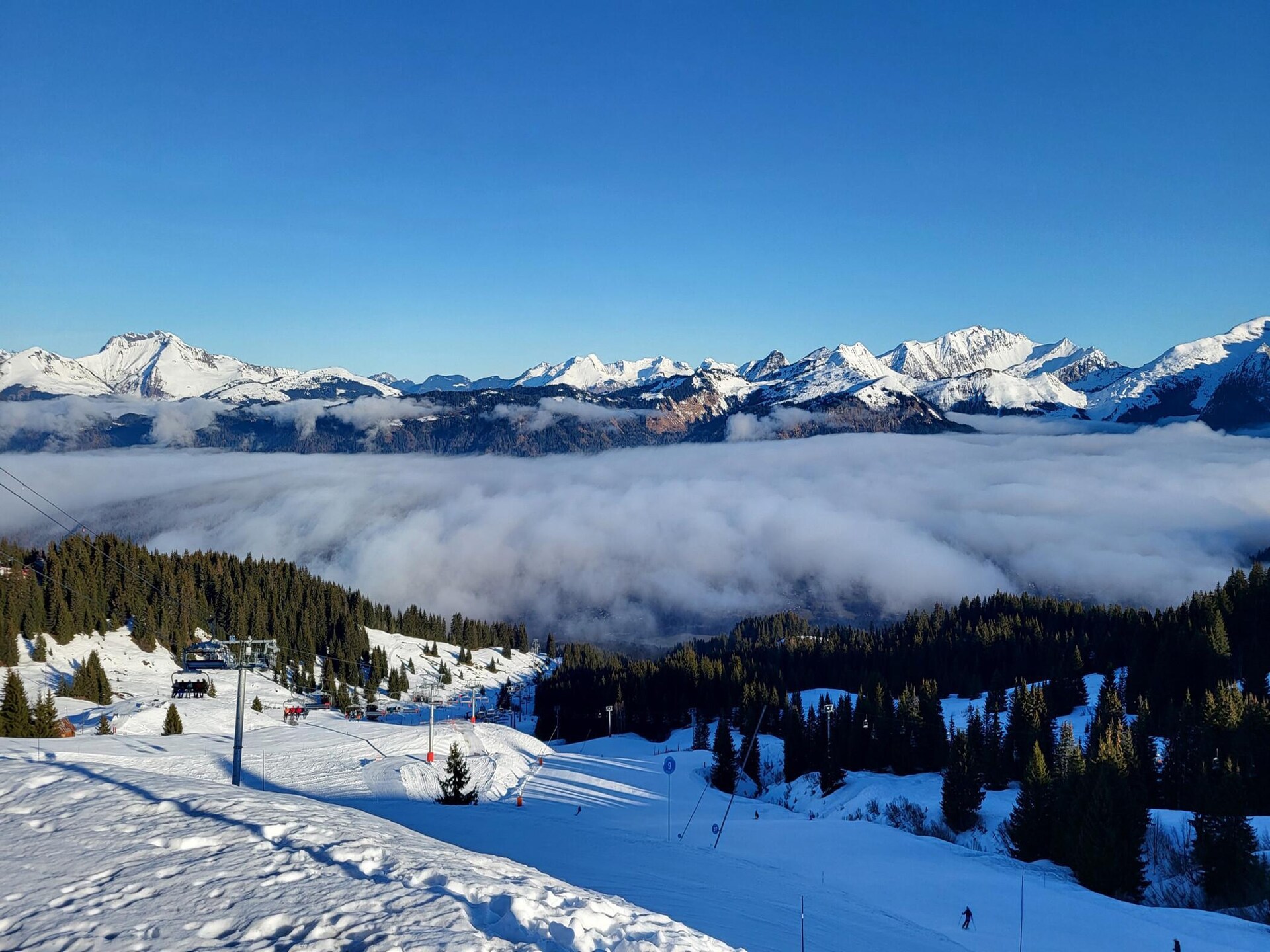 Appartement 20m van de piste in Morillon voor 6 personen - foto 16