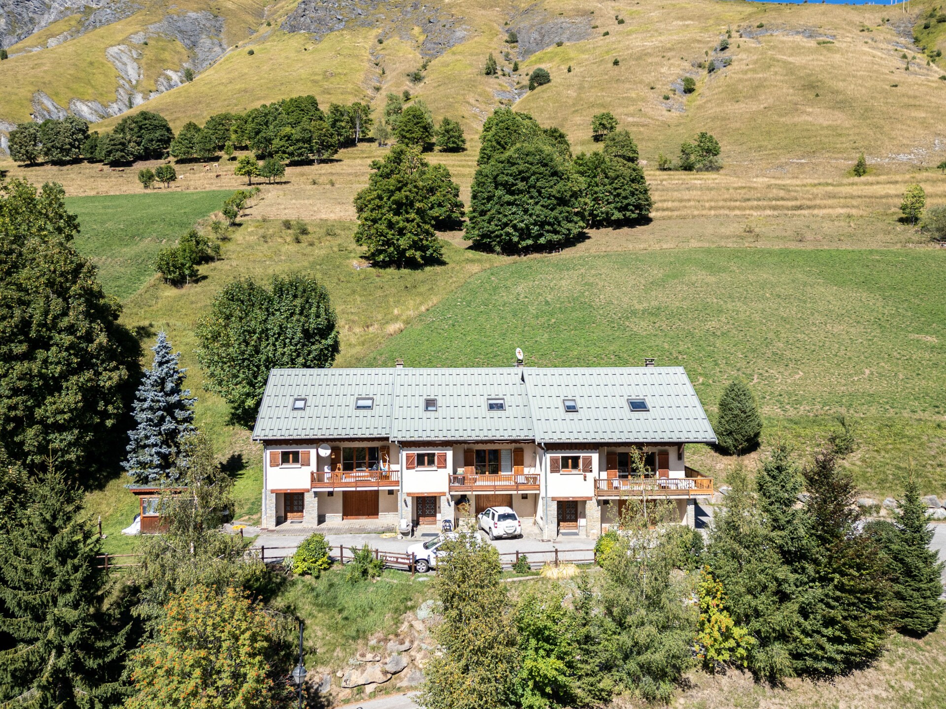 Ruim chalet voor 14 personen met balkon en uitzicht in Saint-Sorlin-d'Arves - foto 6