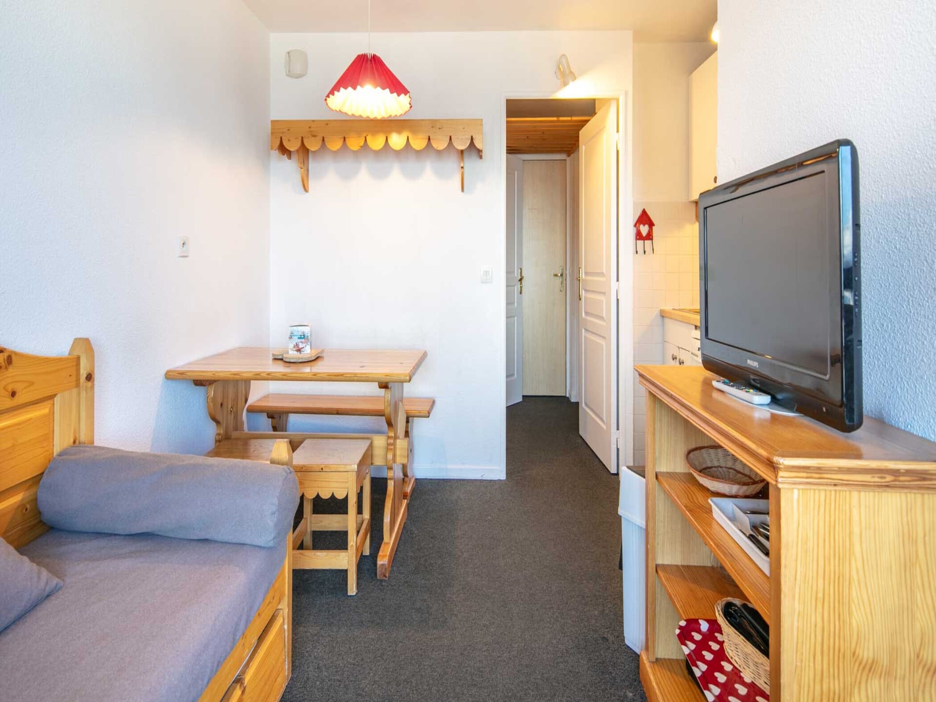 4-persoons appartement aan de piste in het centrum van Risoul - foto 8
