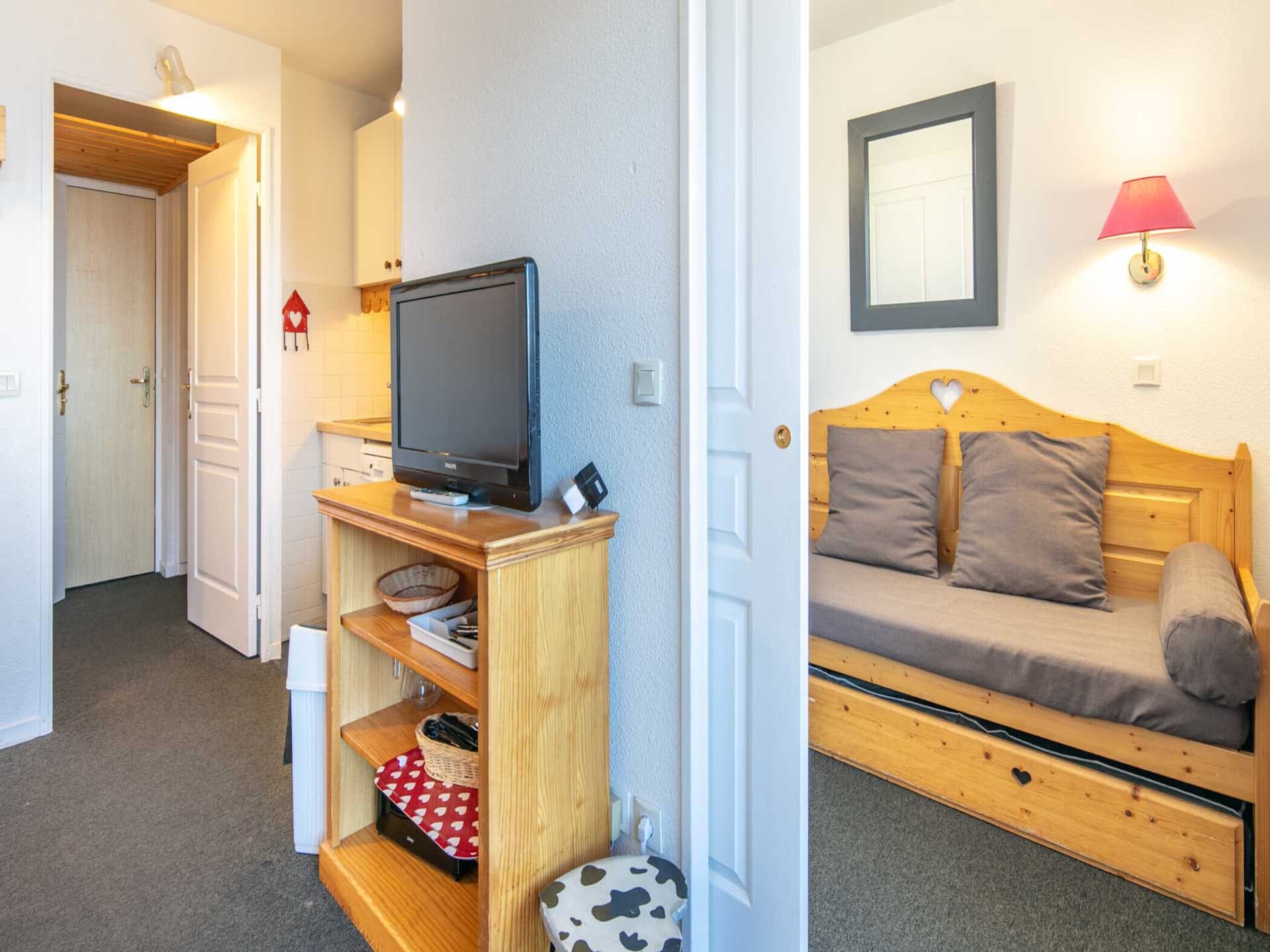 4-persoons appartement aan de piste in het centrum van Risoul - foto 5