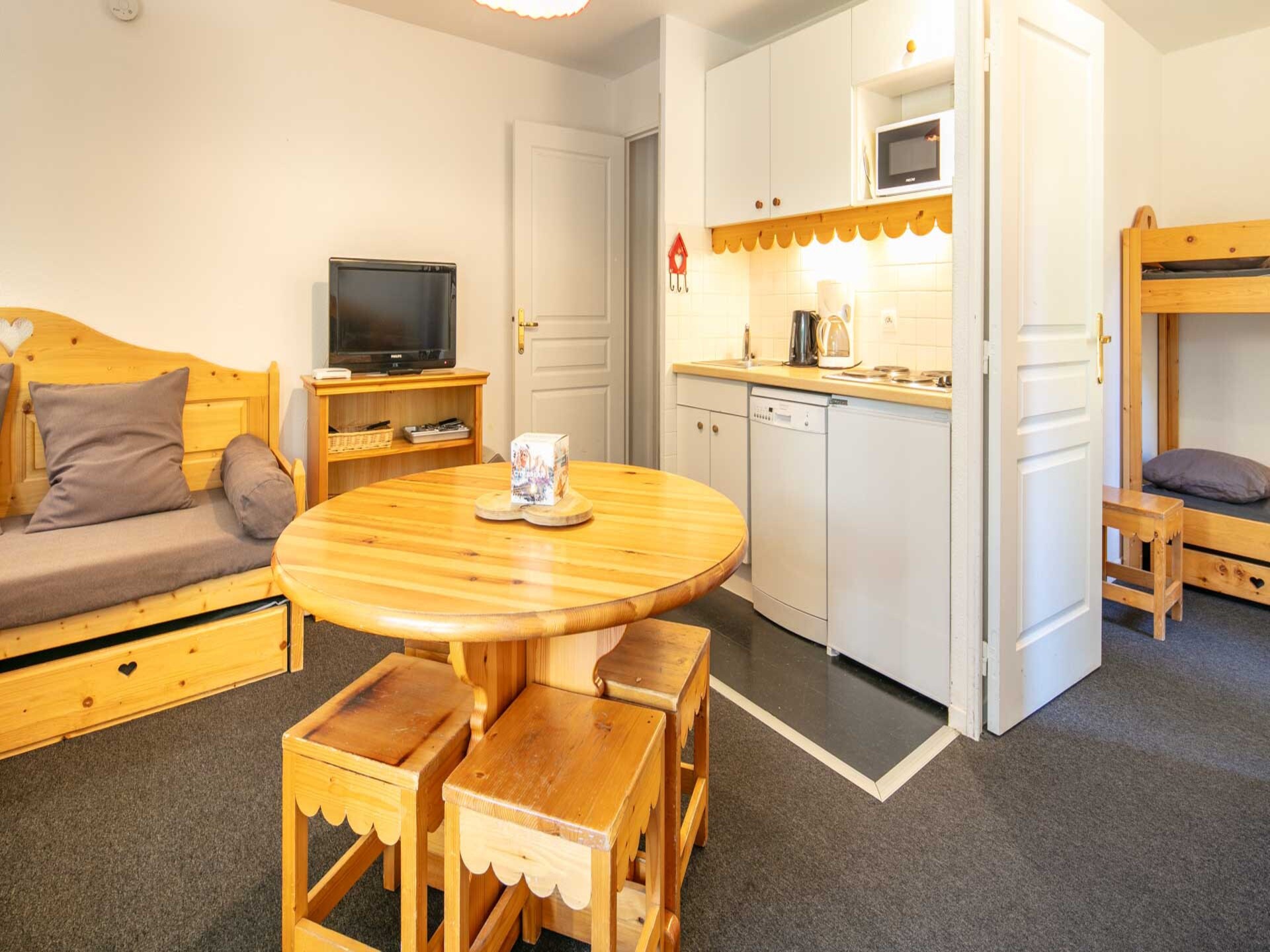 Knus appartement op 50 meter van de piste in Risoul - foto 9