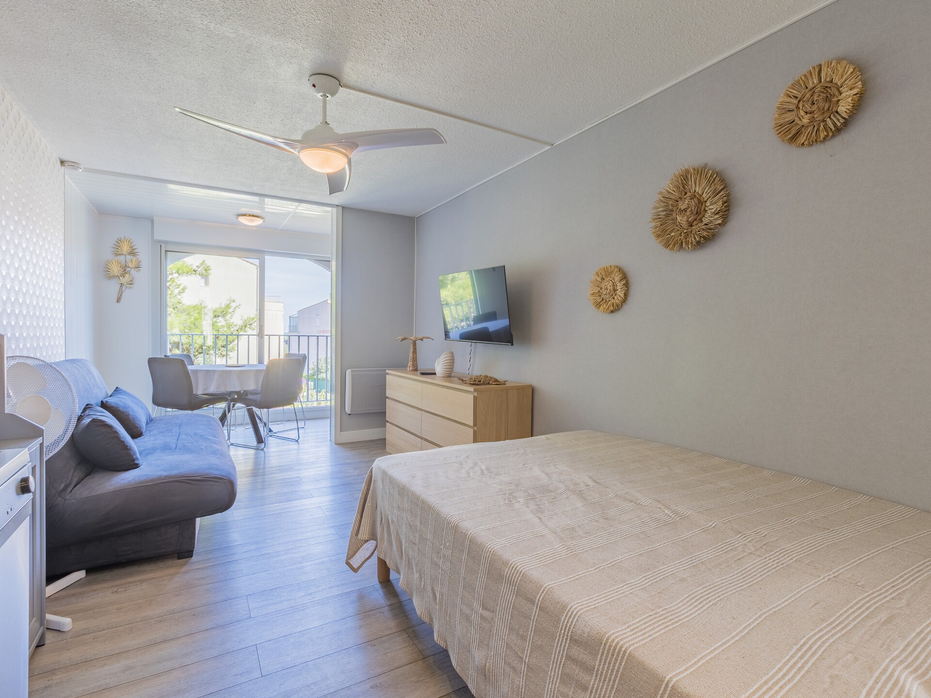 Op 500 m van het strand: Knus appartement in Agde voor 4 personen - foto 8