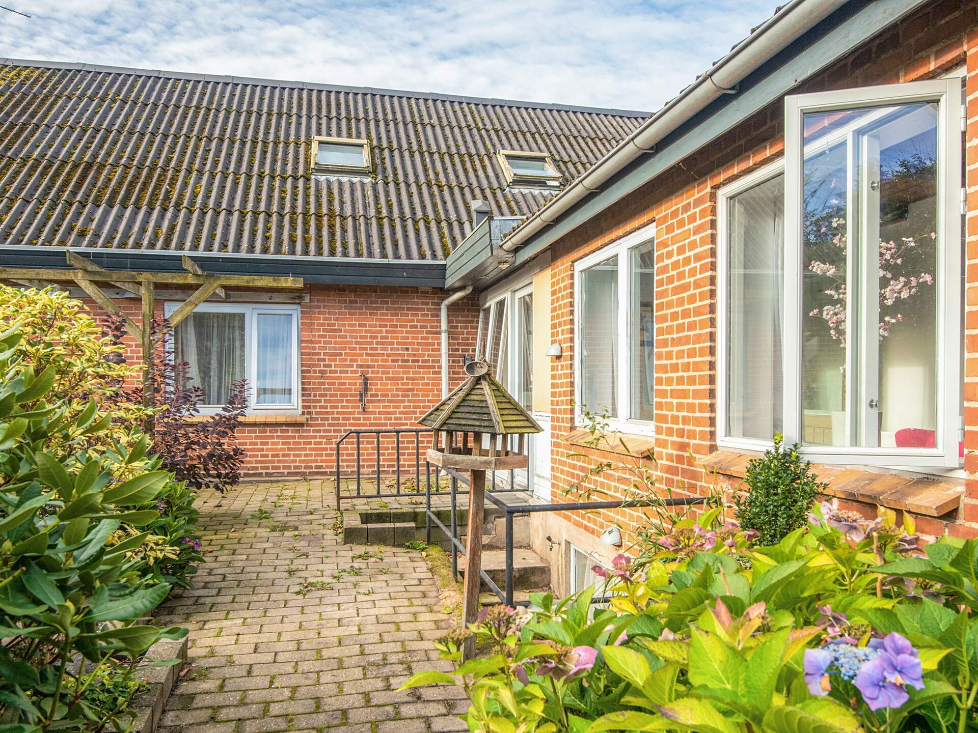 Ruim vakantiehuis voor 10 personen aan de golfbaan in Bording - foto 5