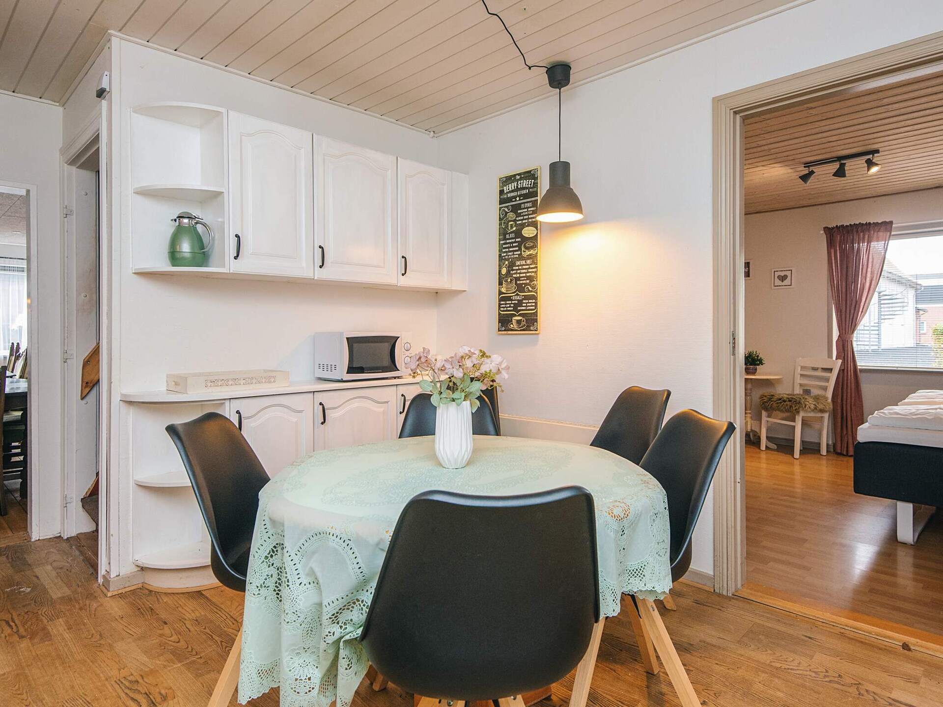 Ruim vakantiehuis voor 10 personen aan de golfbaan in Bording - foto 10