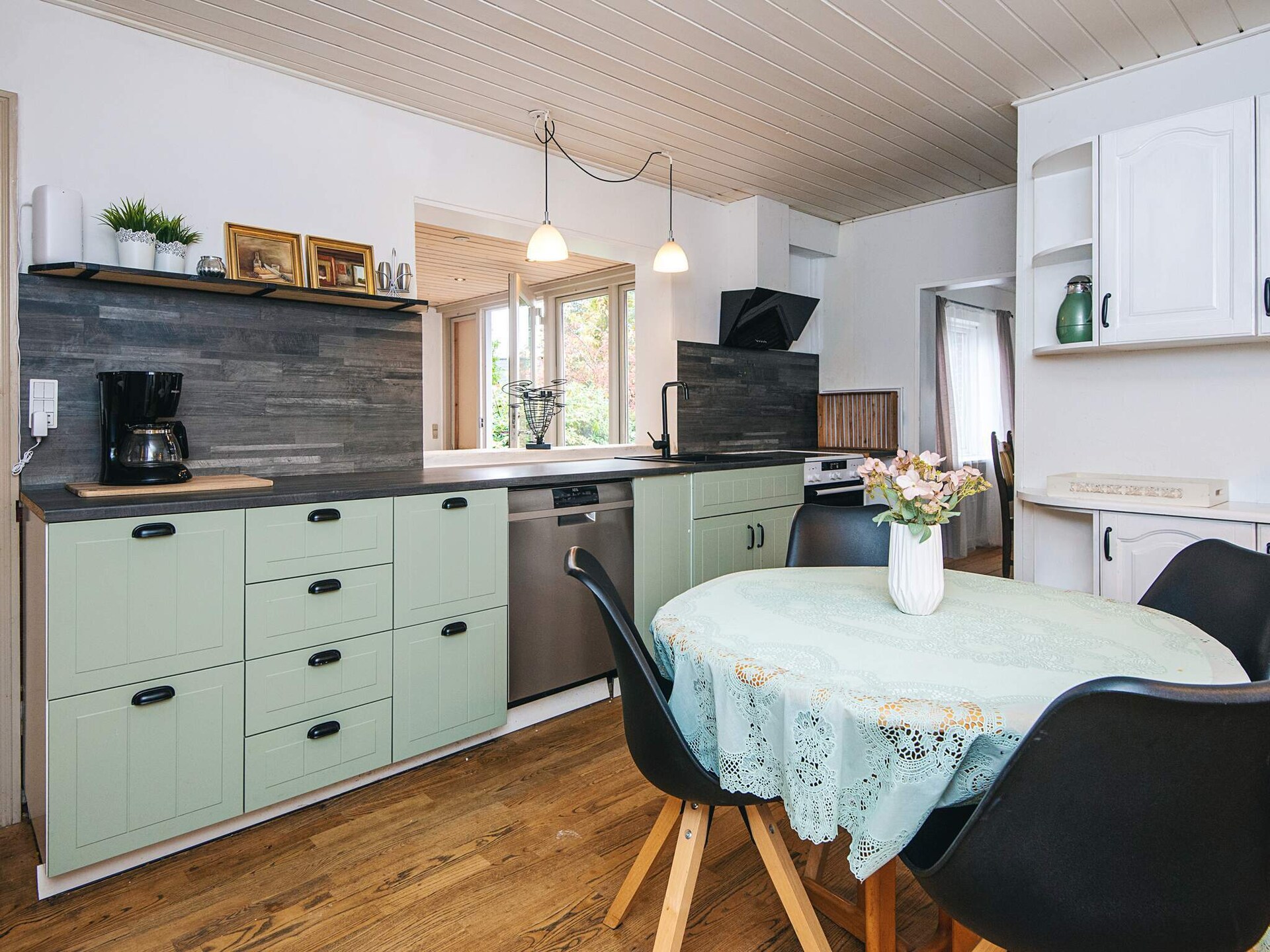 Ruim vakantiehuis voor 10 personen aan de golfbaan in Bording - foto 9