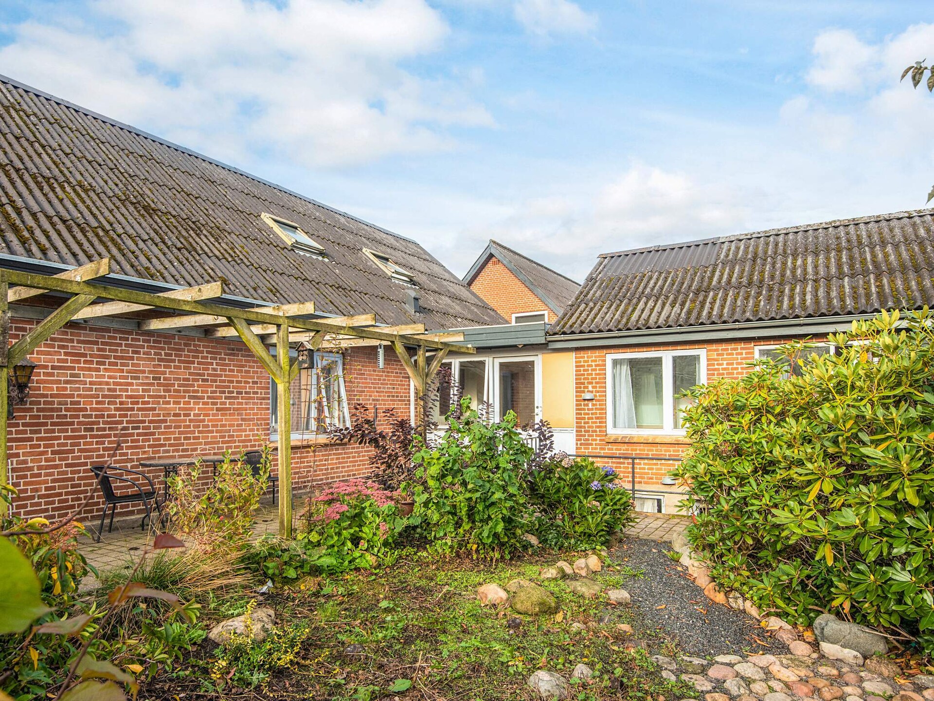 Ruim vakantiehuis voor 10 personen aan de golfbaan in Bording - foto 36