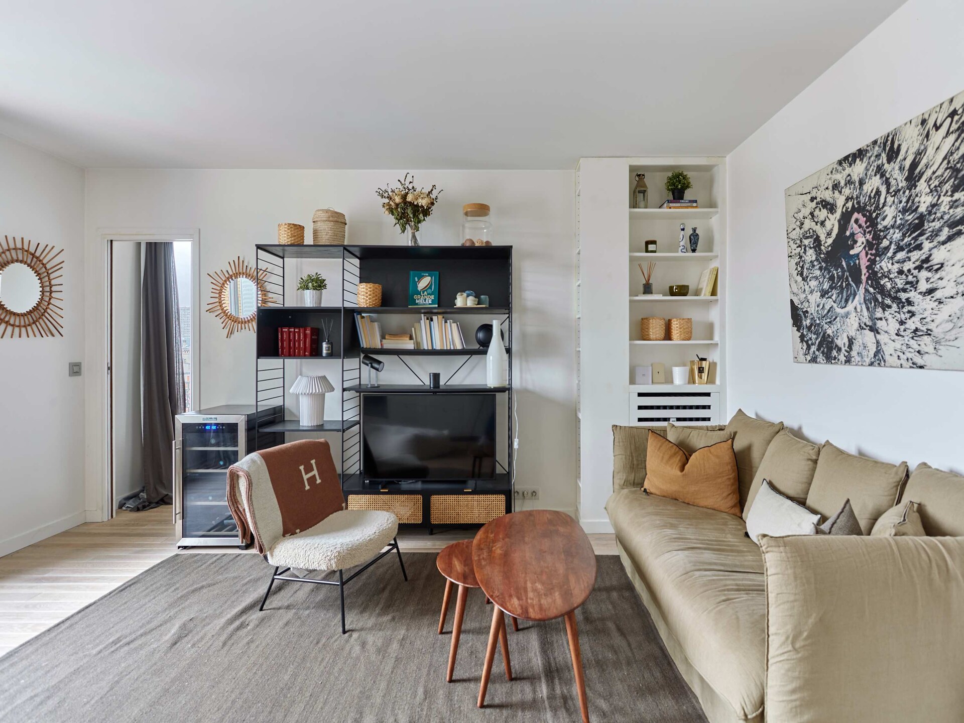 Charmant appartement met Eiffeltoren-uitzicht in 16e arrondissement - foto 7