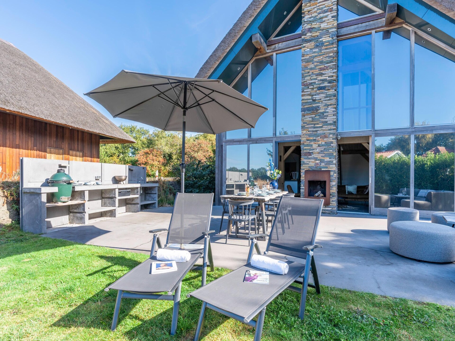Luxe villa met hottub en buitenkeuken aan bosrand van De Koog - foto 27