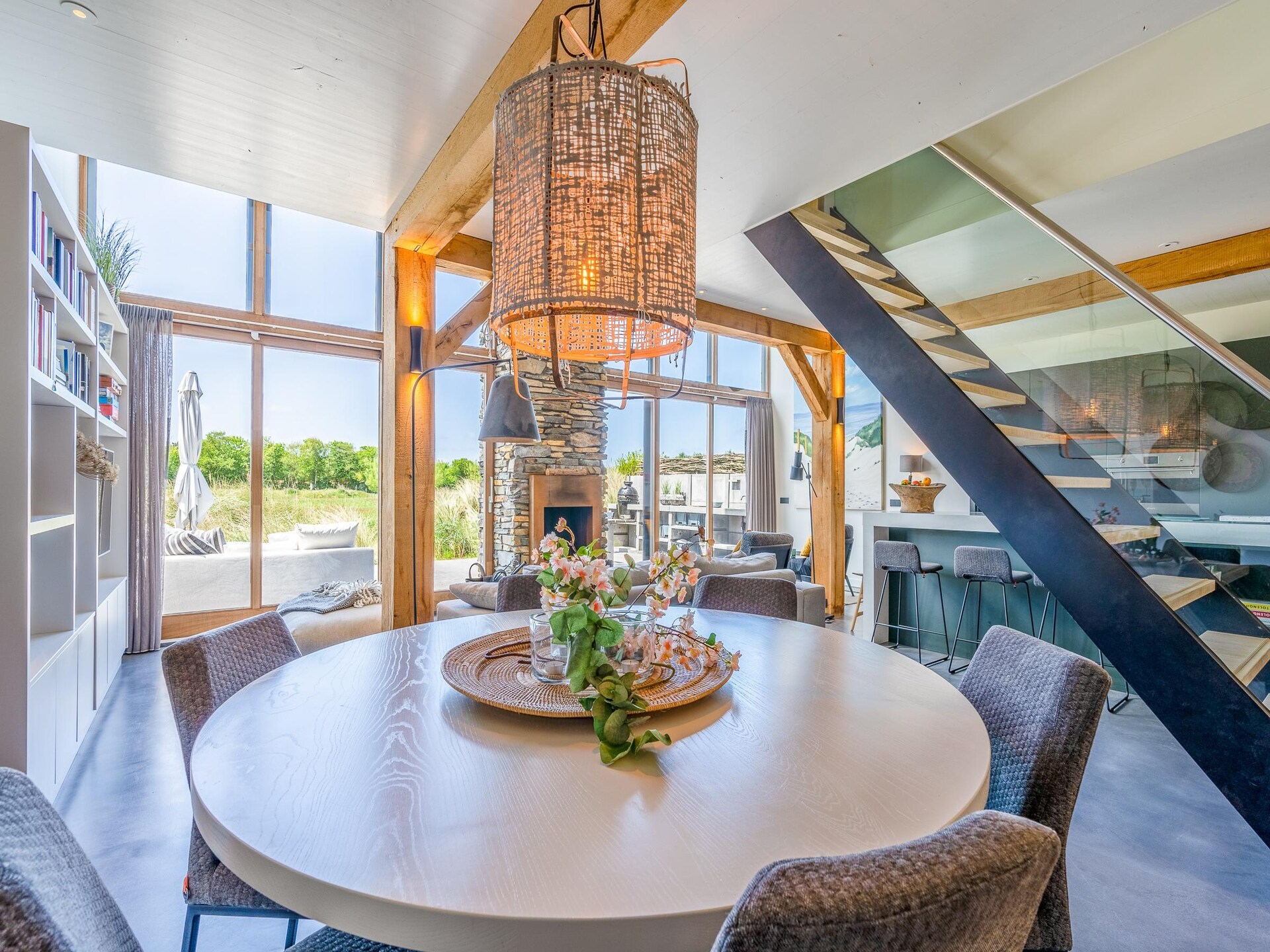 Luxe villa in bosrand De Koog met hottub, BBQ en zuidterras - foto 7
