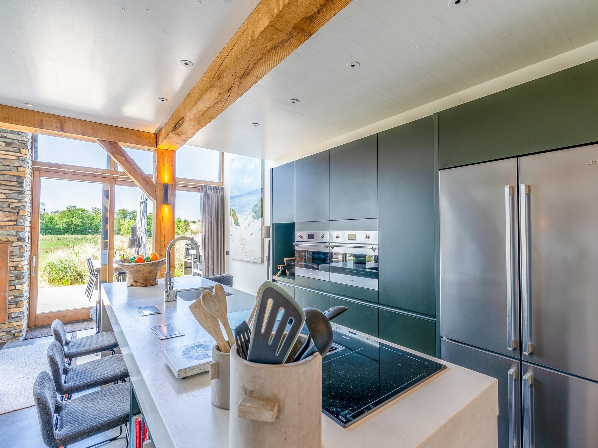 Luxe villa in bosrand De Koog met hottub, BBQ en zuidterras - foto 9