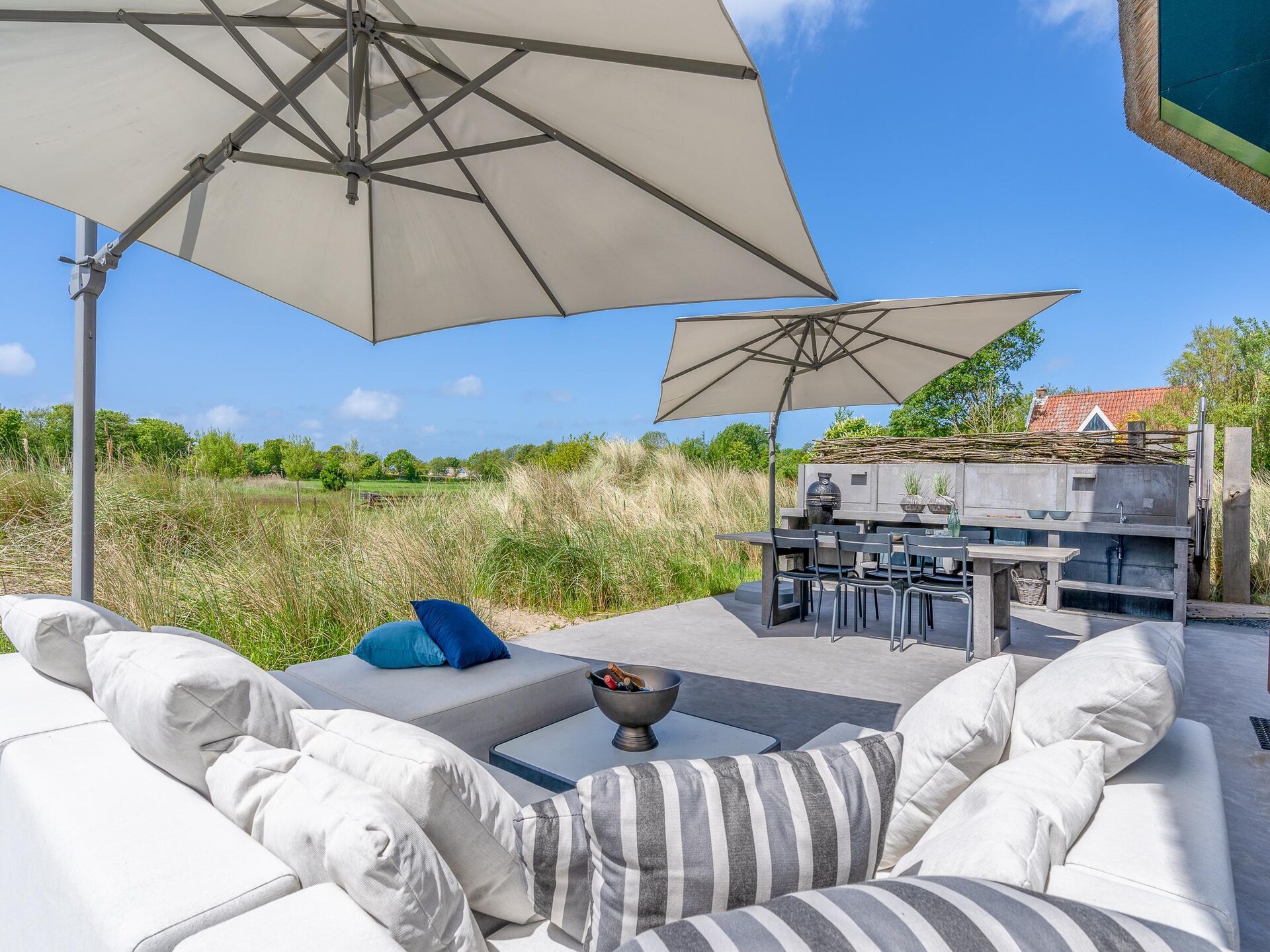Luxe villa in bosrand De Koog met hottub, BBQ en zuidterras - foto 28